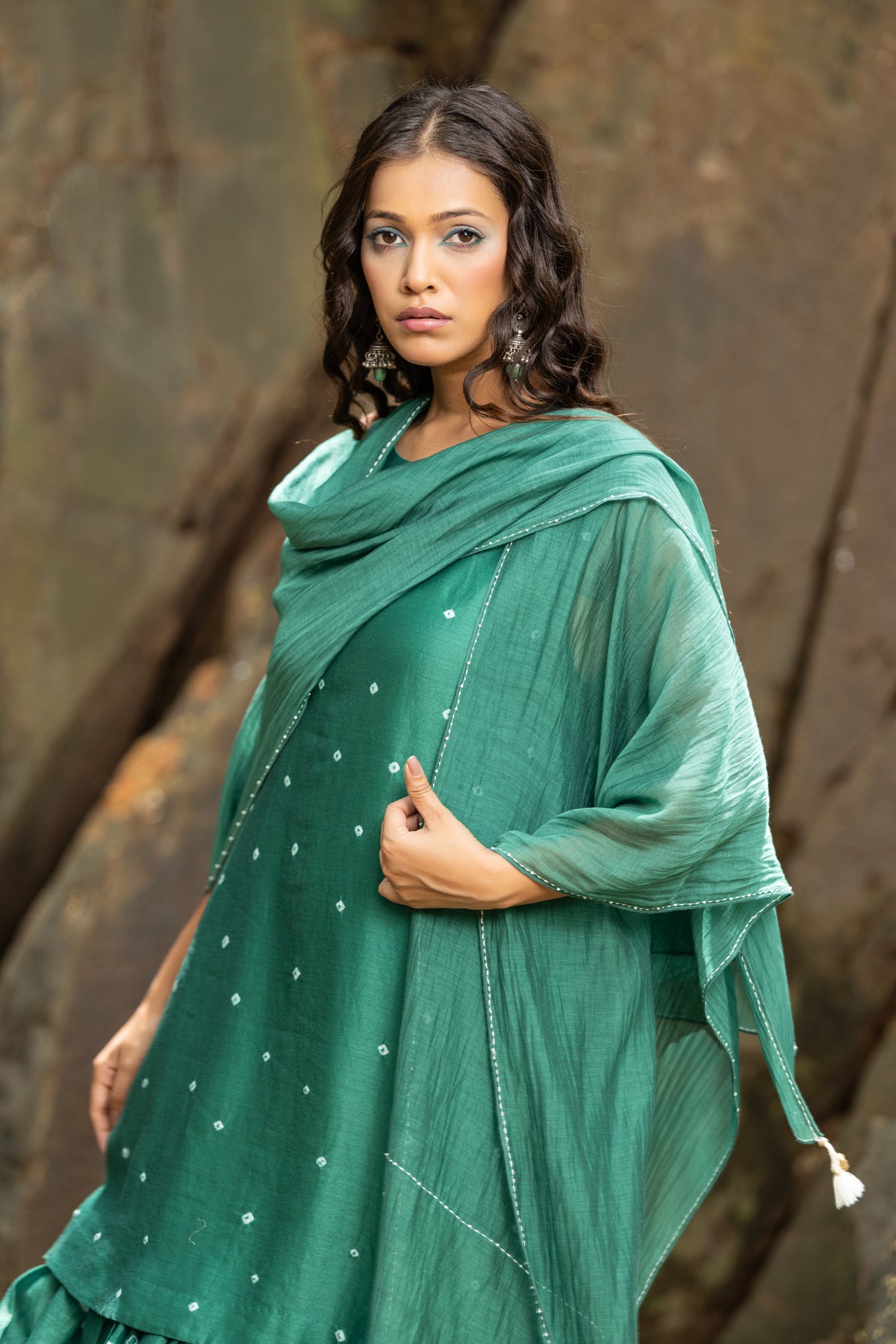 Emerald Green Aisha Dress