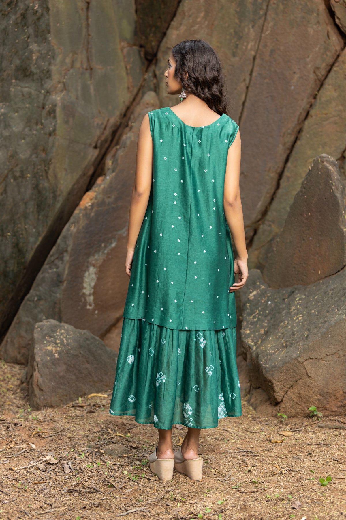 Emerald Green Aisha Dress