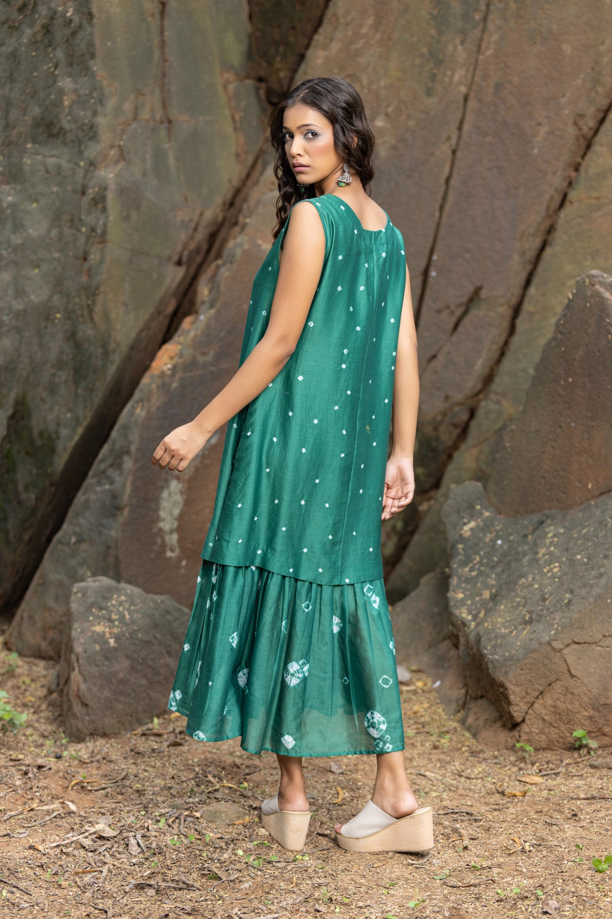 Emerald Green Aisha Dress