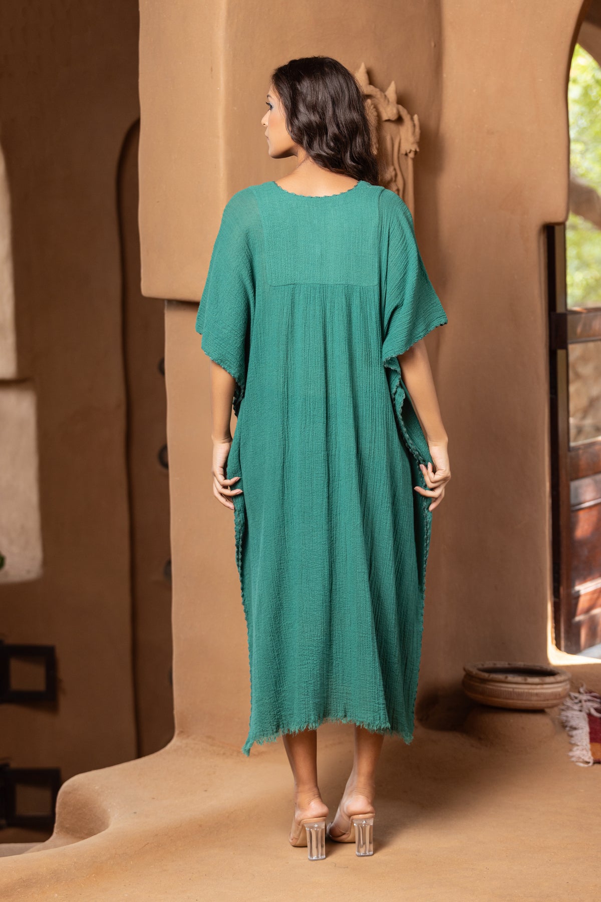 Jade Green Amara Kaftan