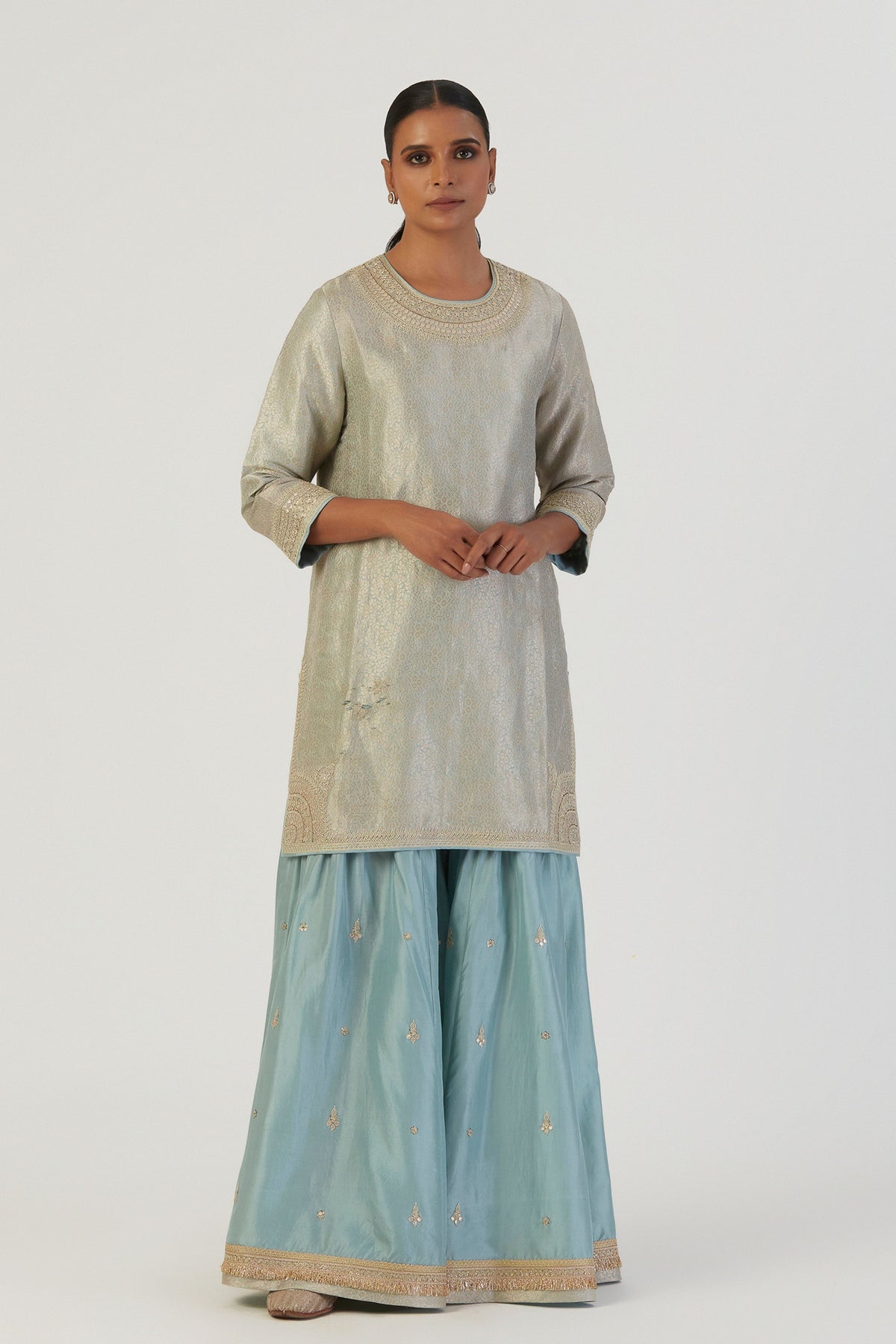 Bani Blue Kurta Sharara