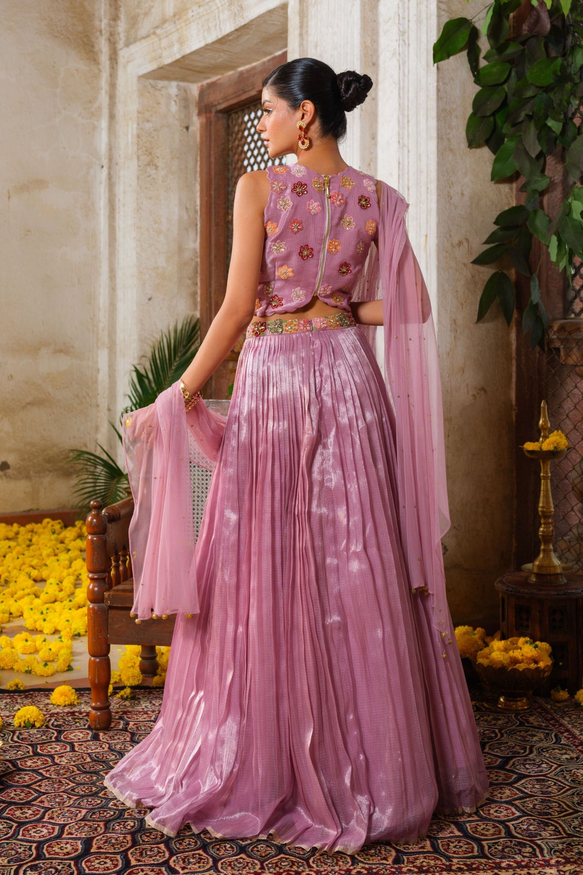 Tara Gulaal Lehenga Set