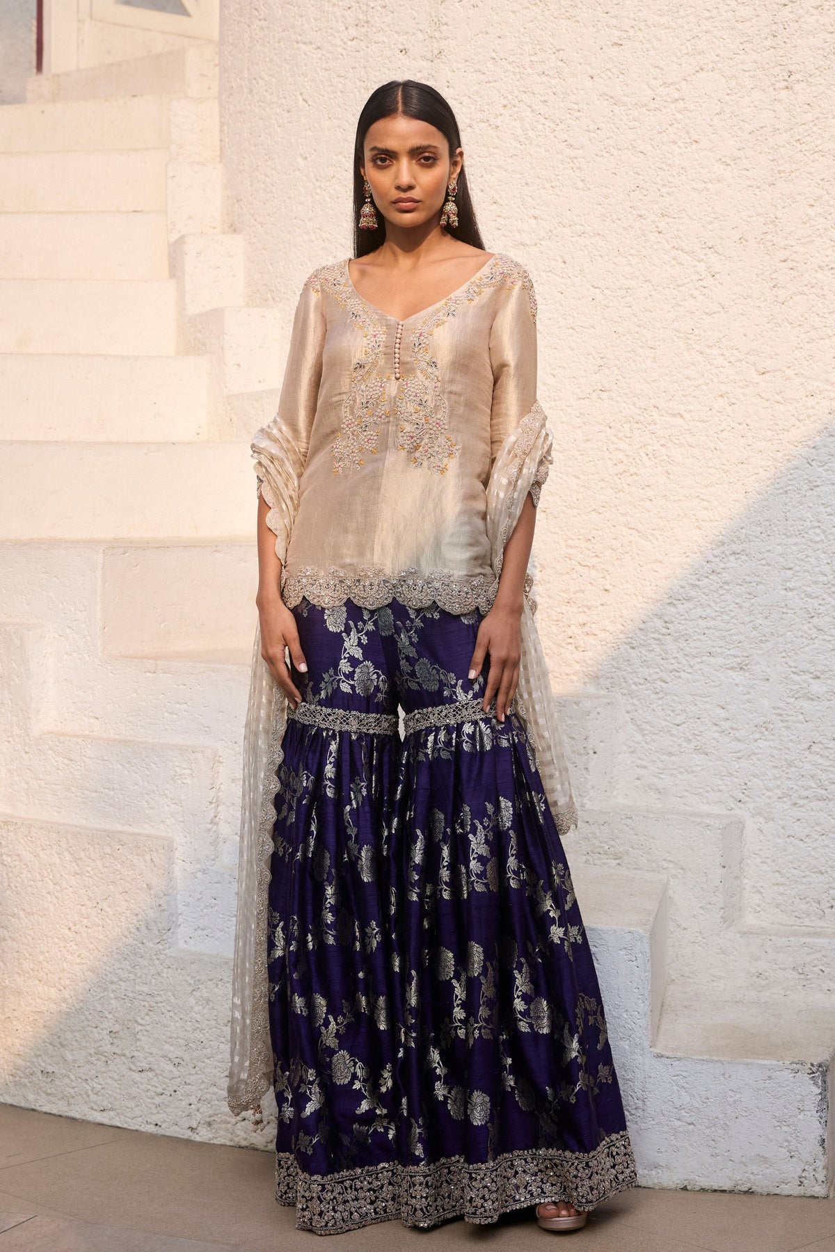 Zephira Kurta Sharara Set