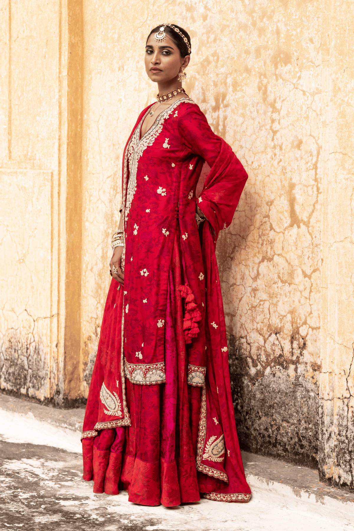 Kashmir Inspired Bridal Sharara