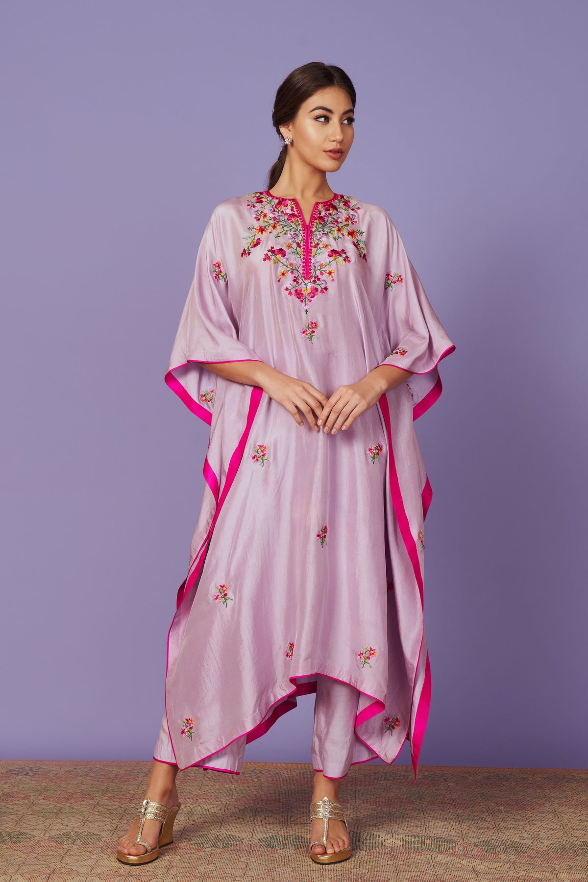 Multi Thread Work Kaftan Set