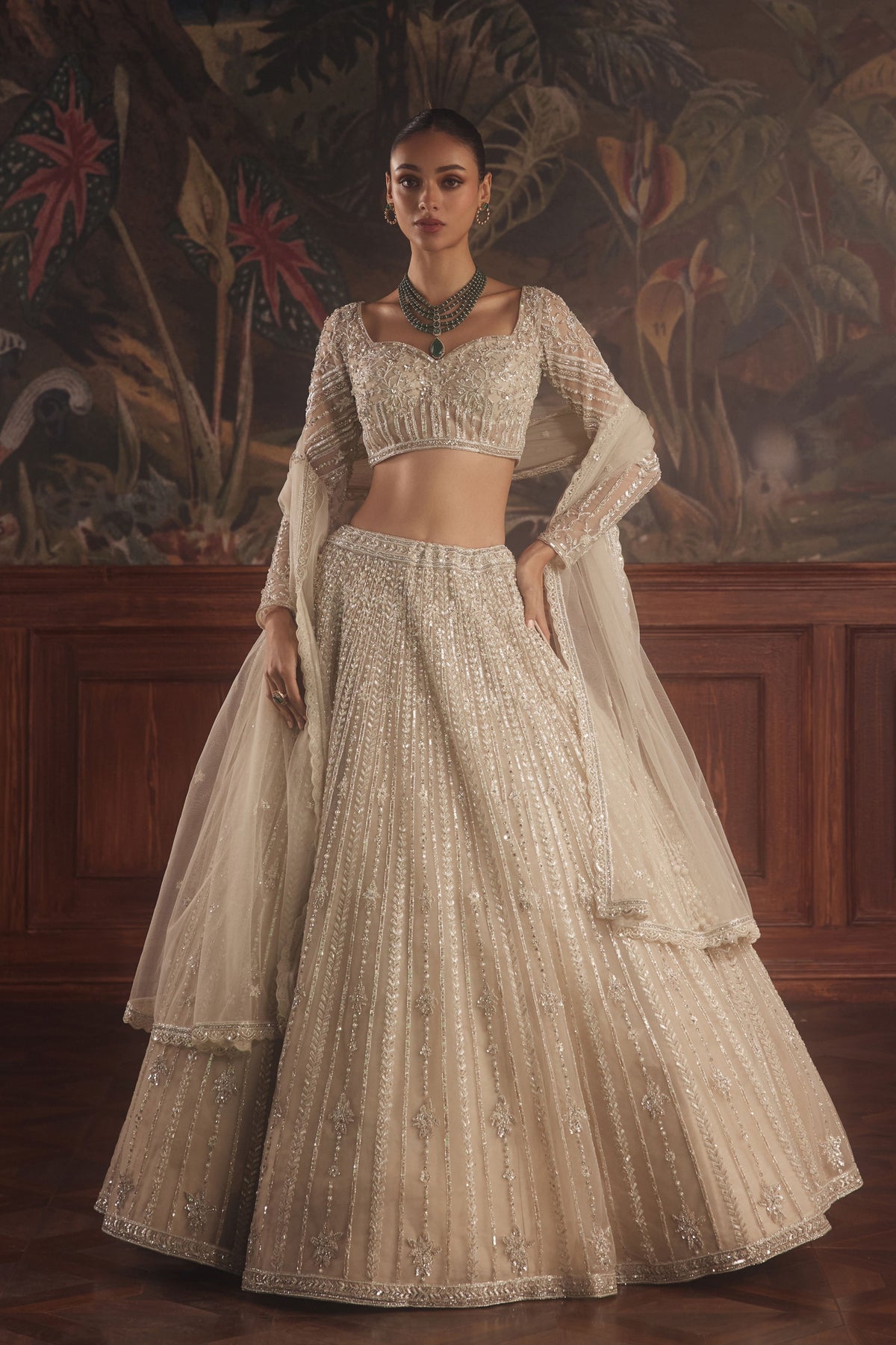 Orion Ivory Lehenga Set