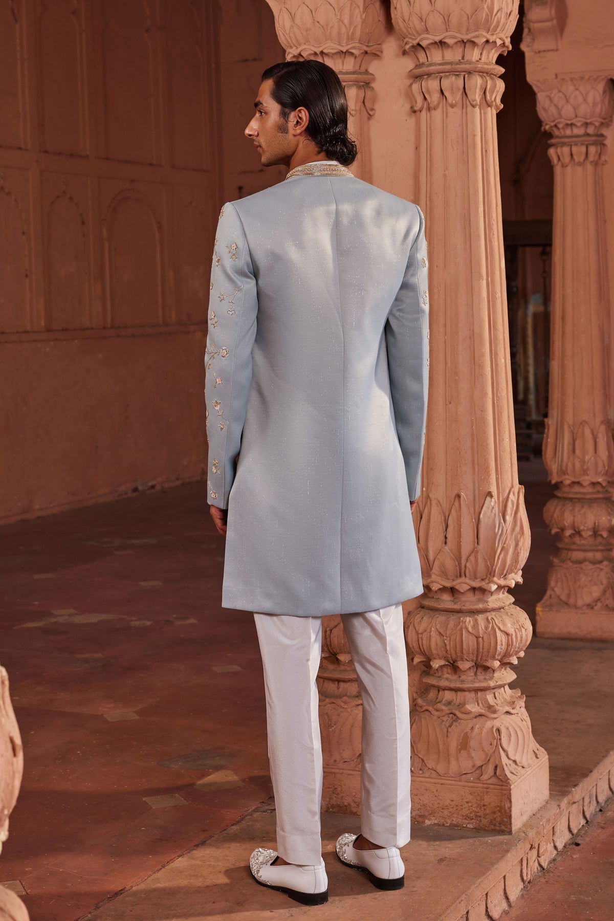 Elaya Silk Sherwani Set