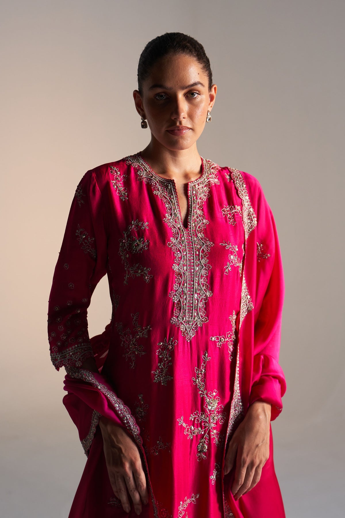 Deep Berry Kurta Set