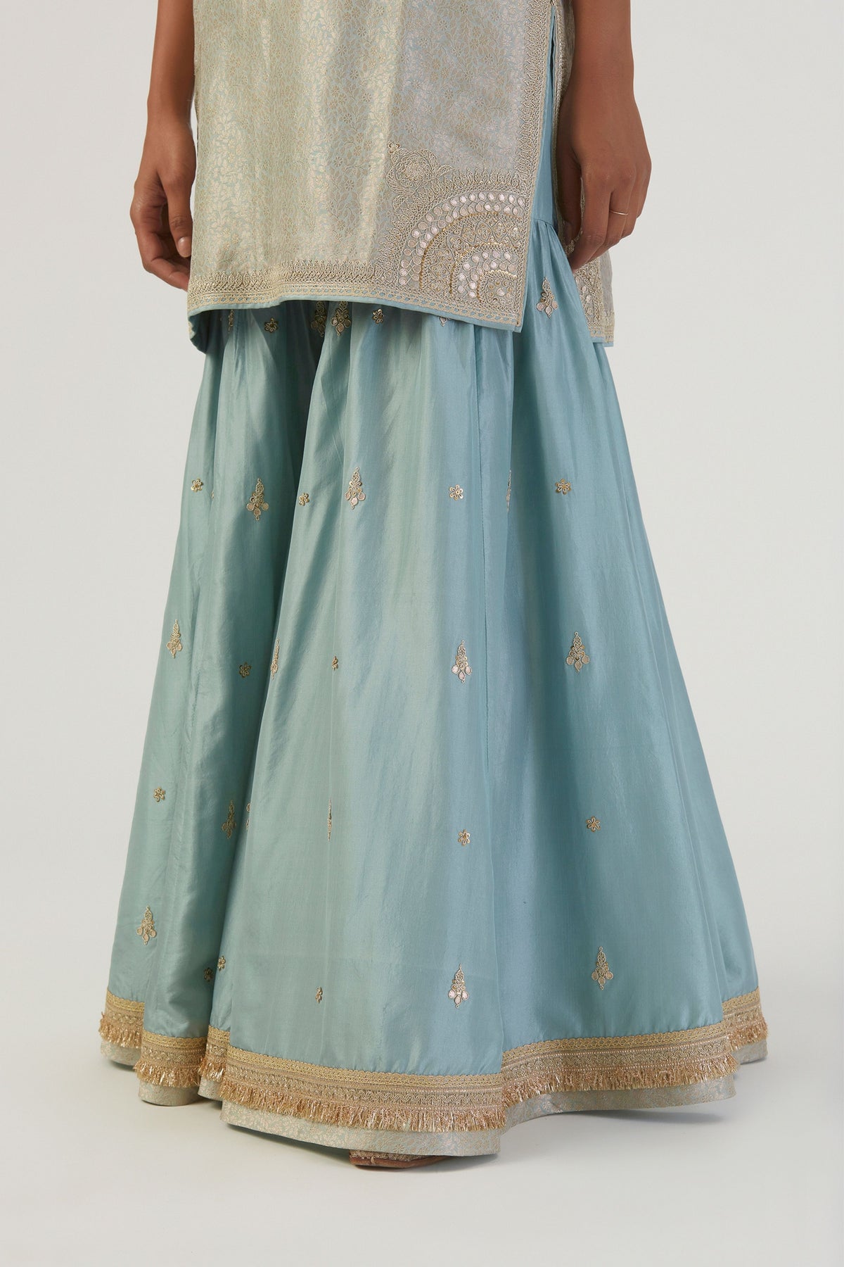 Bani Blue Kurta Sharara