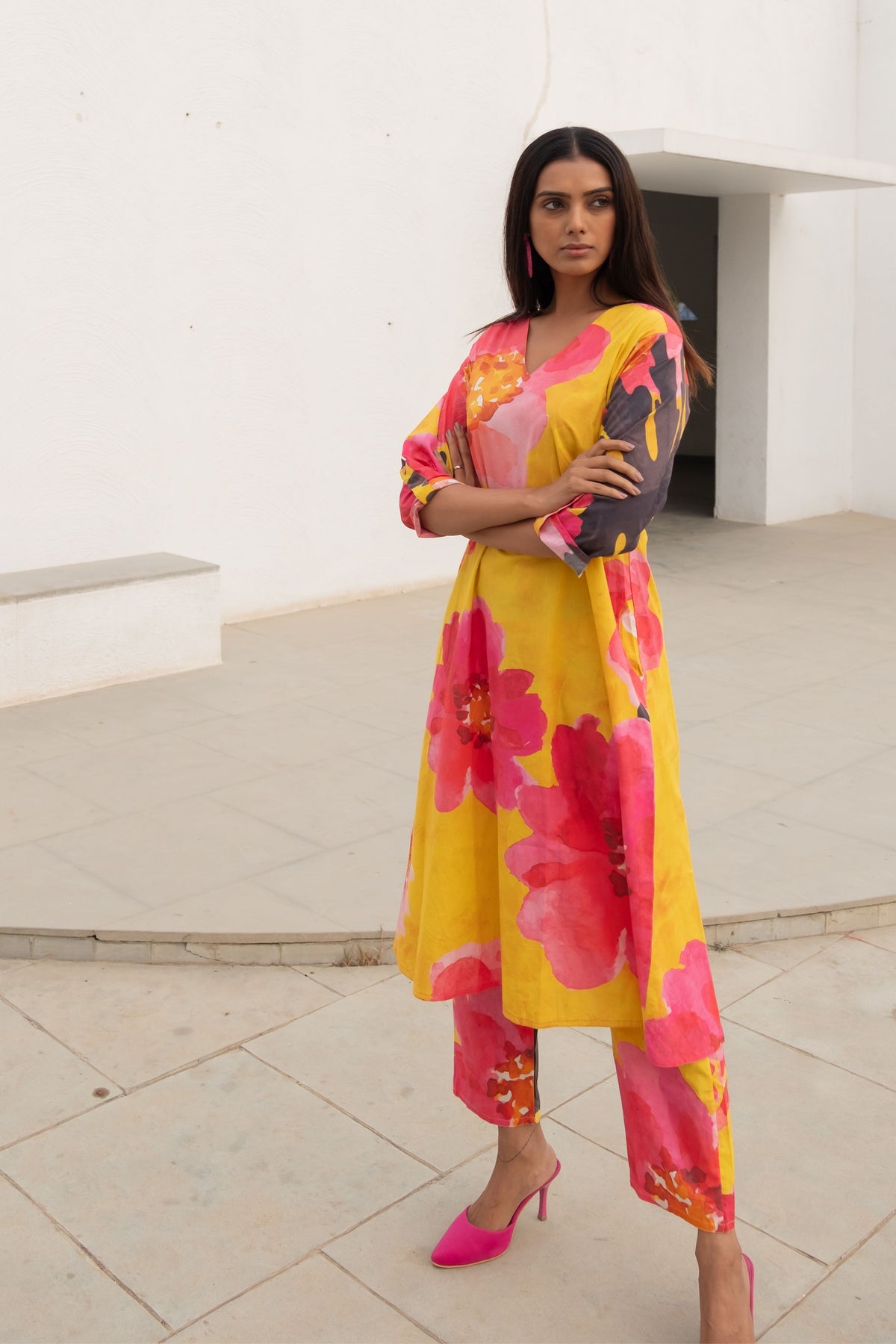 Floral Rhapsody Kurta Set