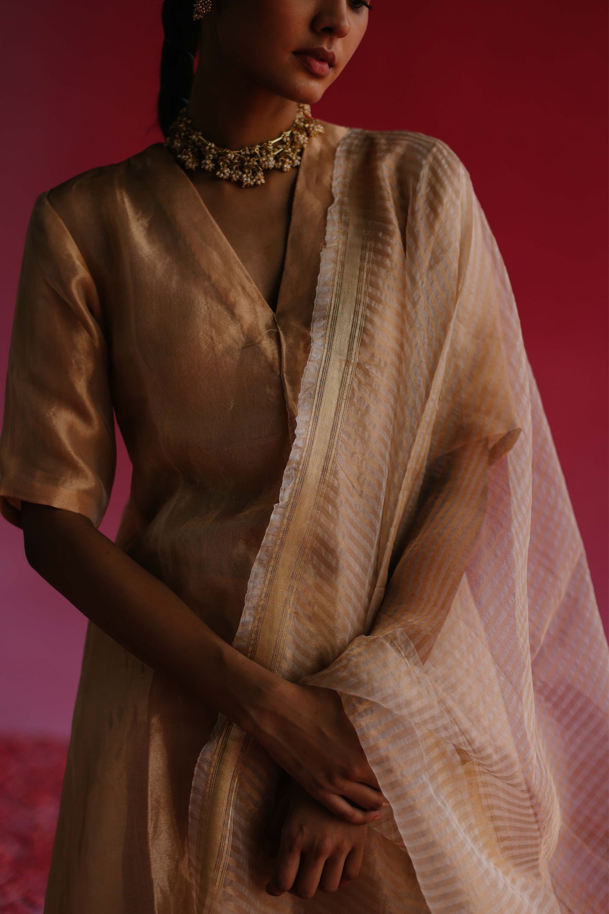 Sudha Gold Kurta