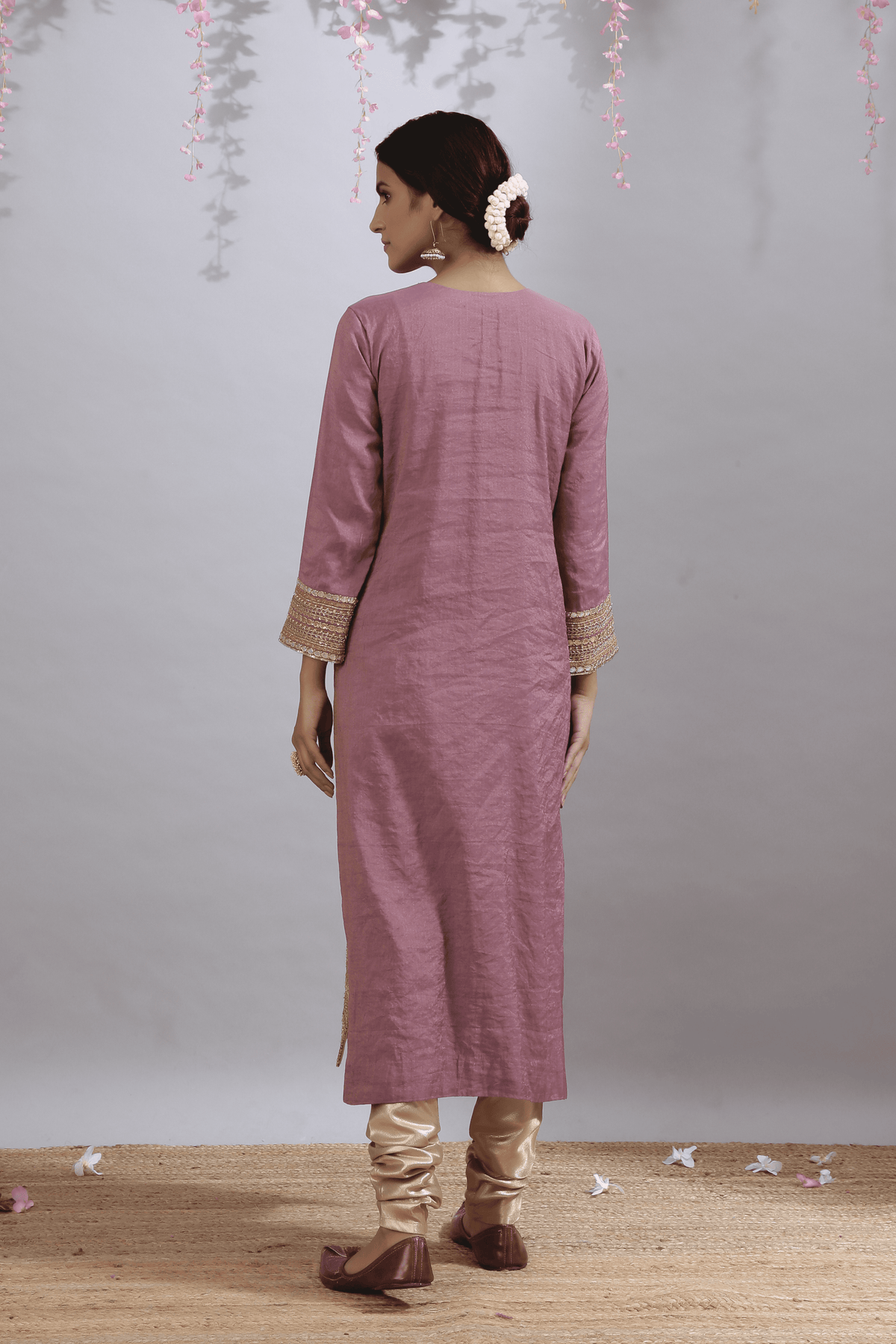 Jarul Gottiya Purple Kurta Set