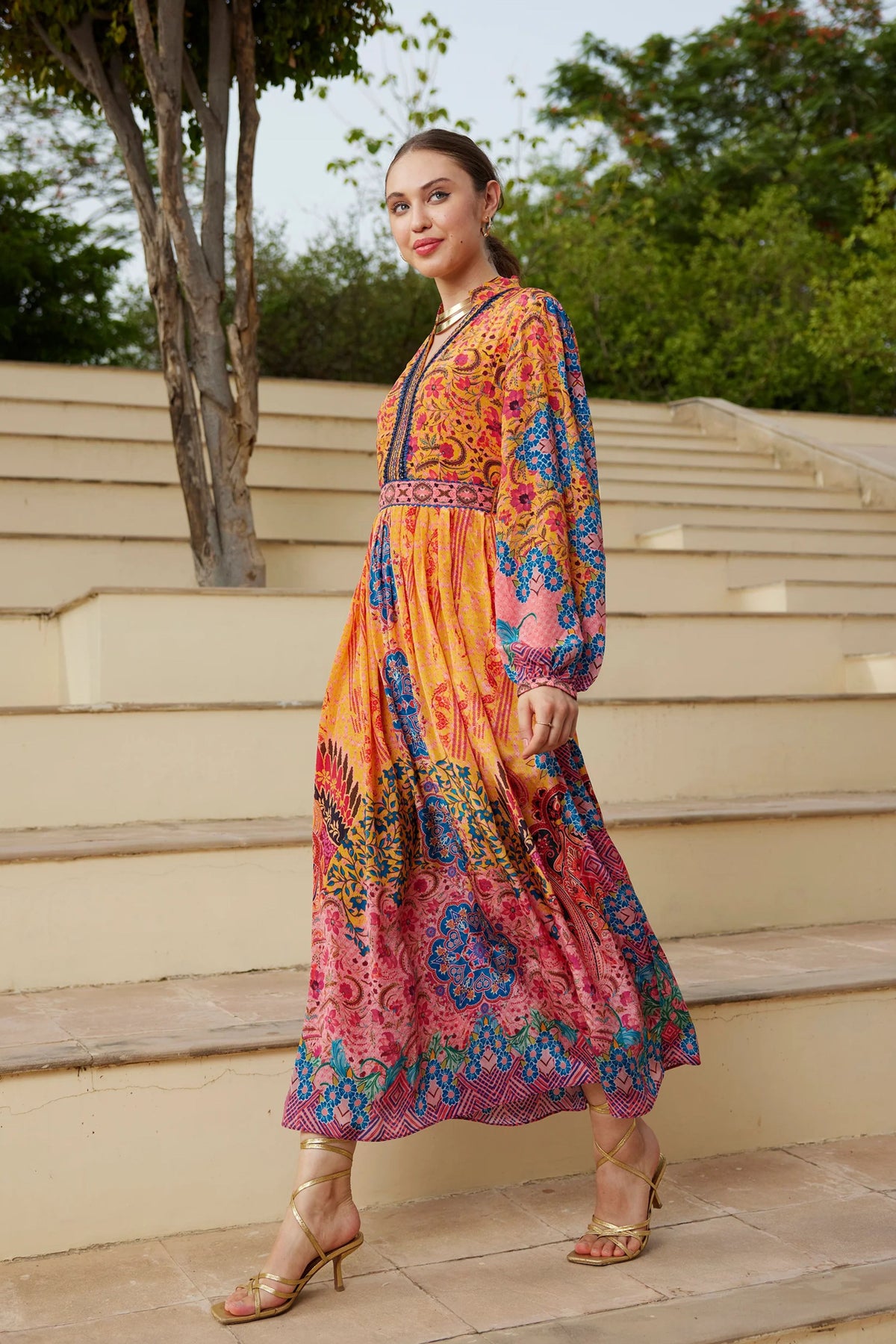 Enchanted Echo Maxi Dress