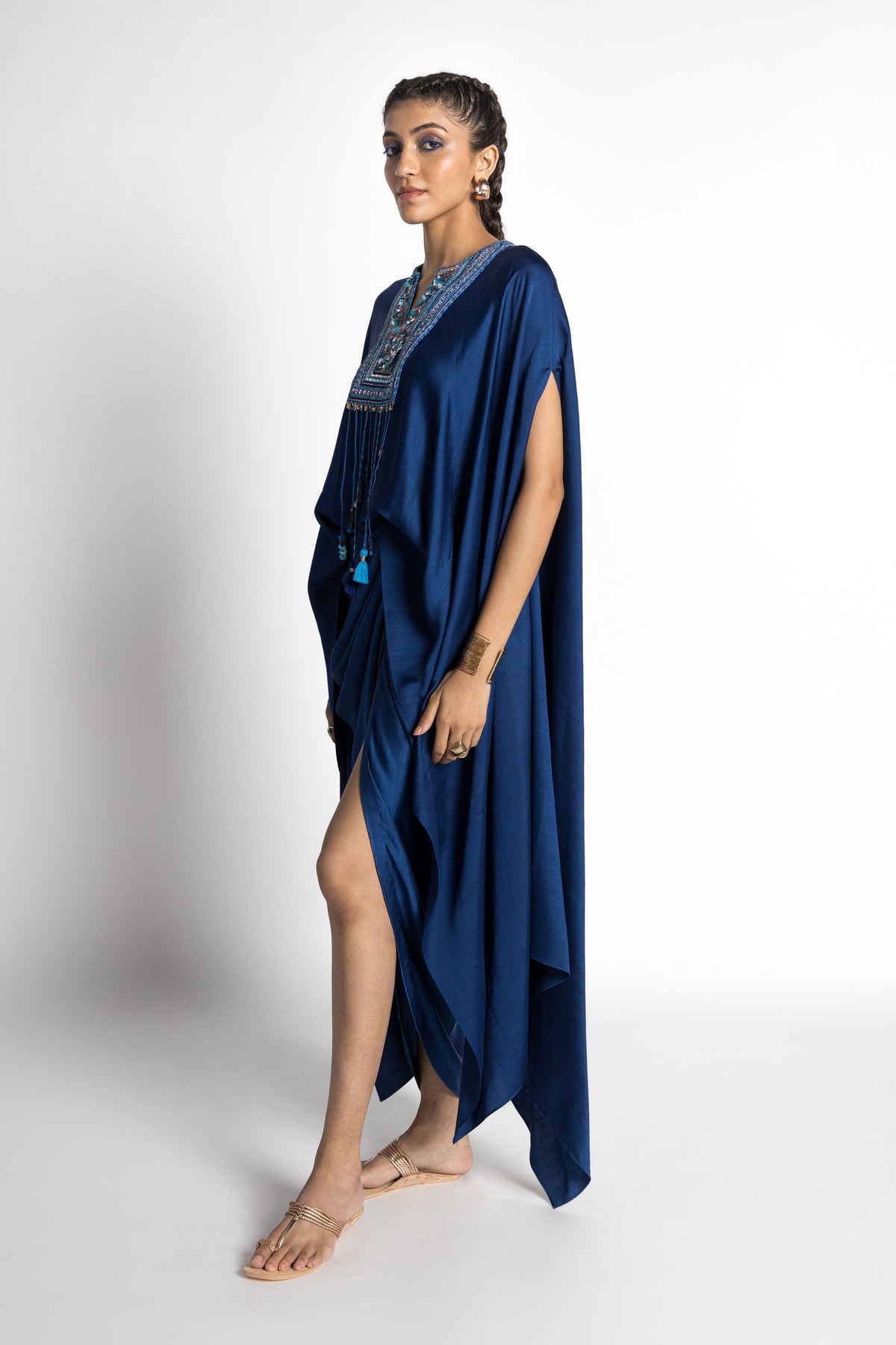 Sapphire Poncho Set