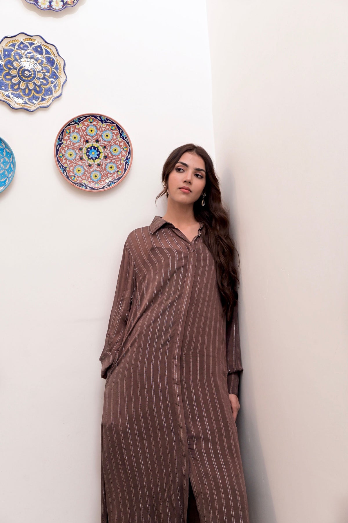 Gulkand Shirt Dress