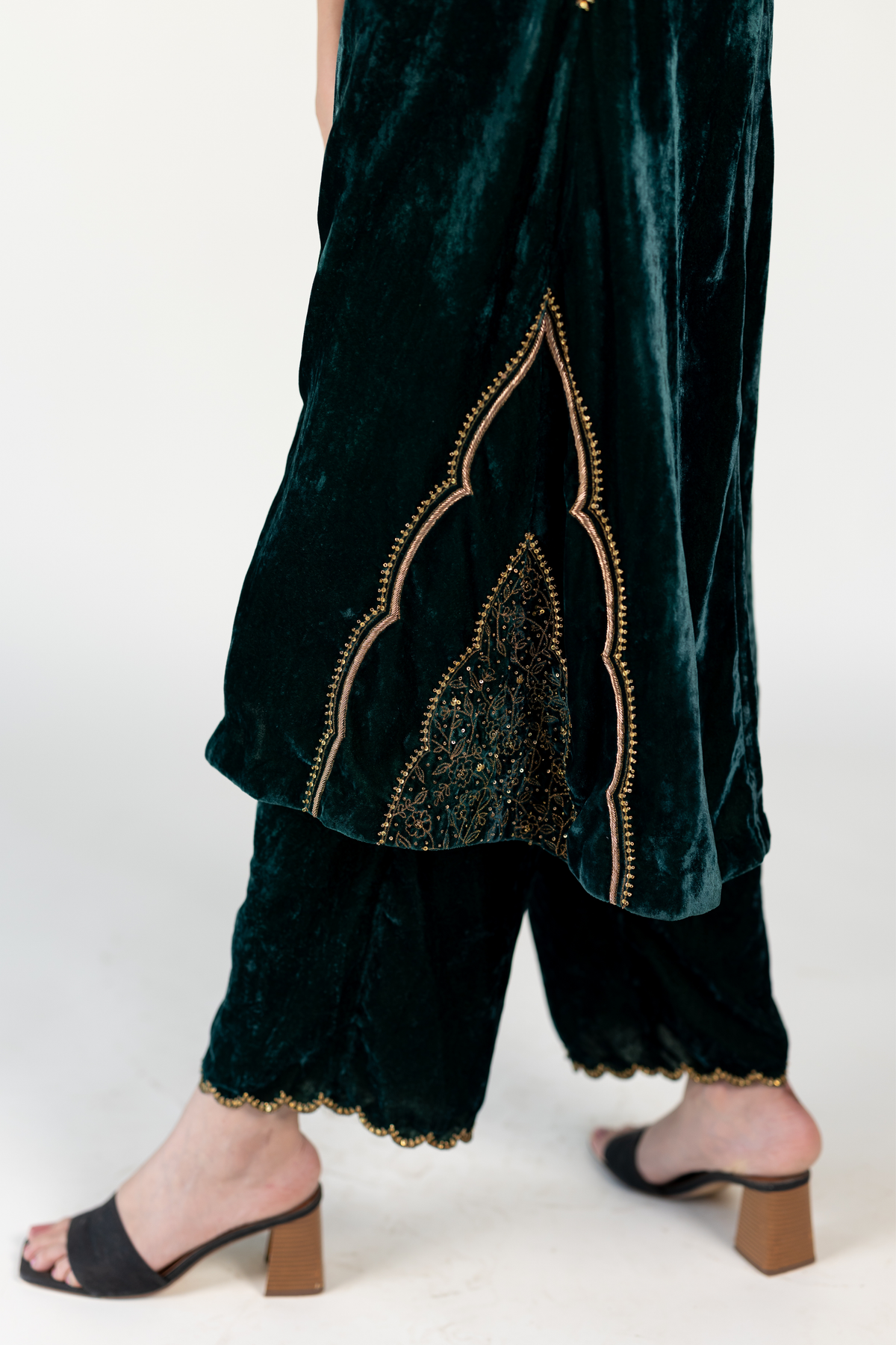 Emerald Mehraab Tunic Set