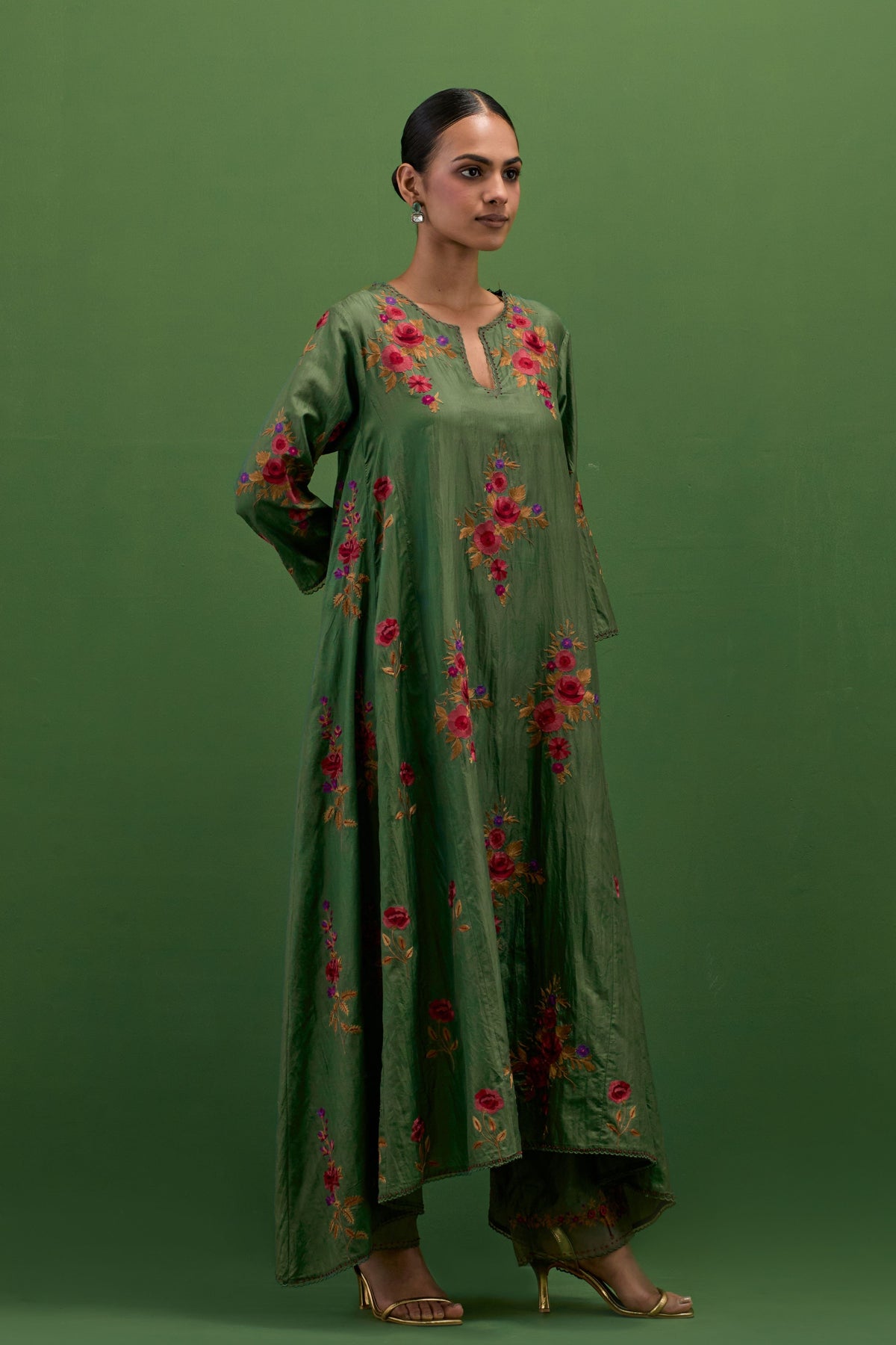 Brunswick Green Kurta Set