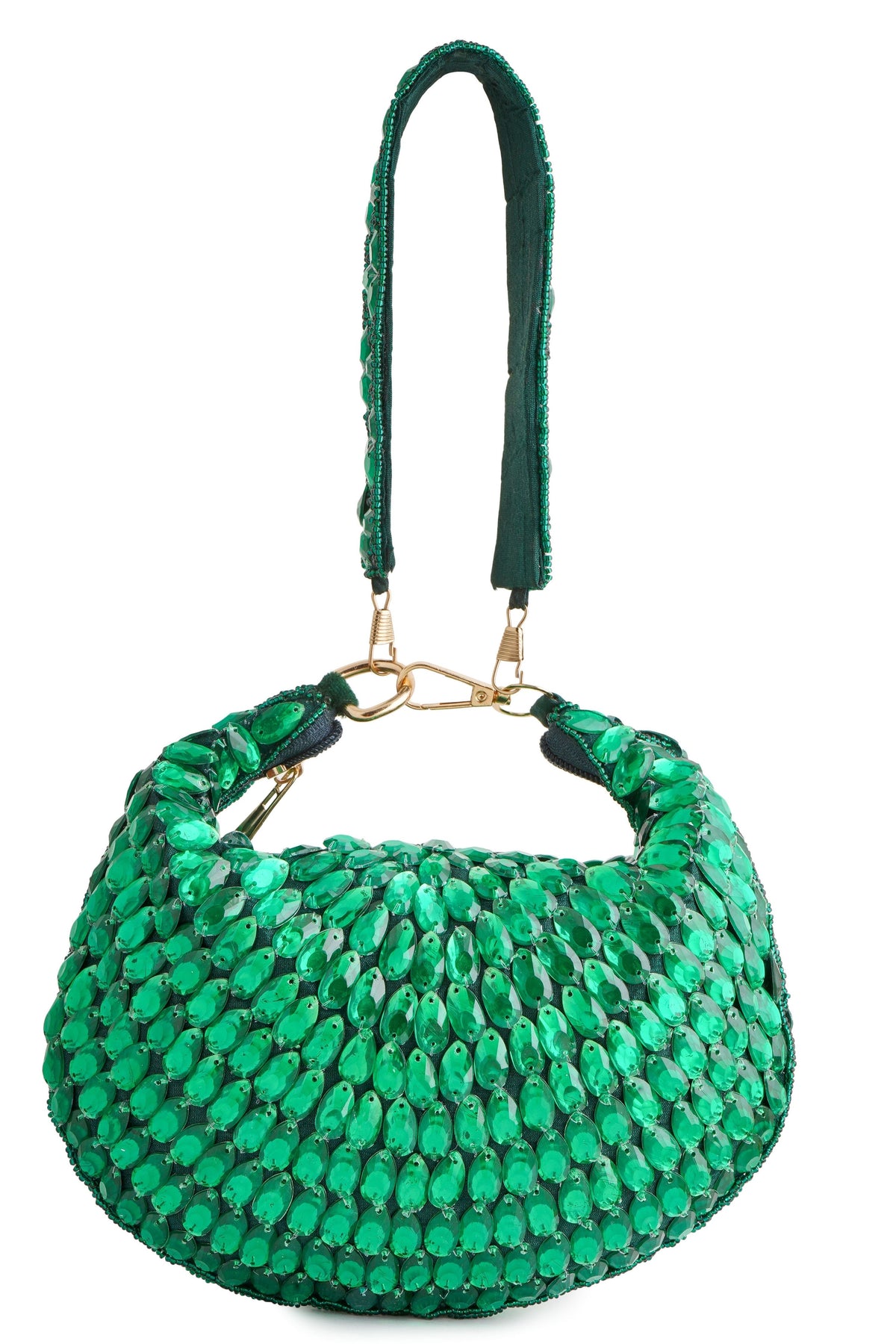 Emerald Glow Purse