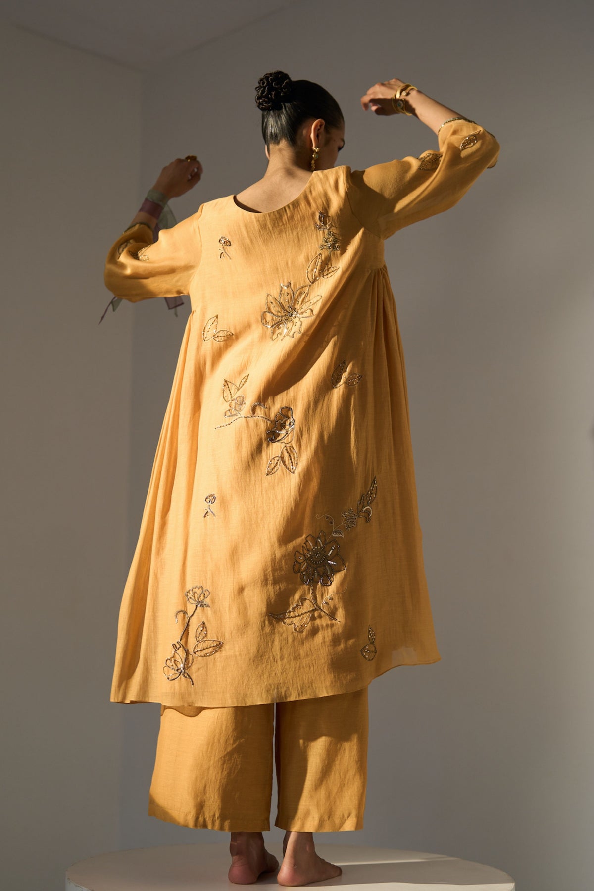 Yellow Mansa Kurta