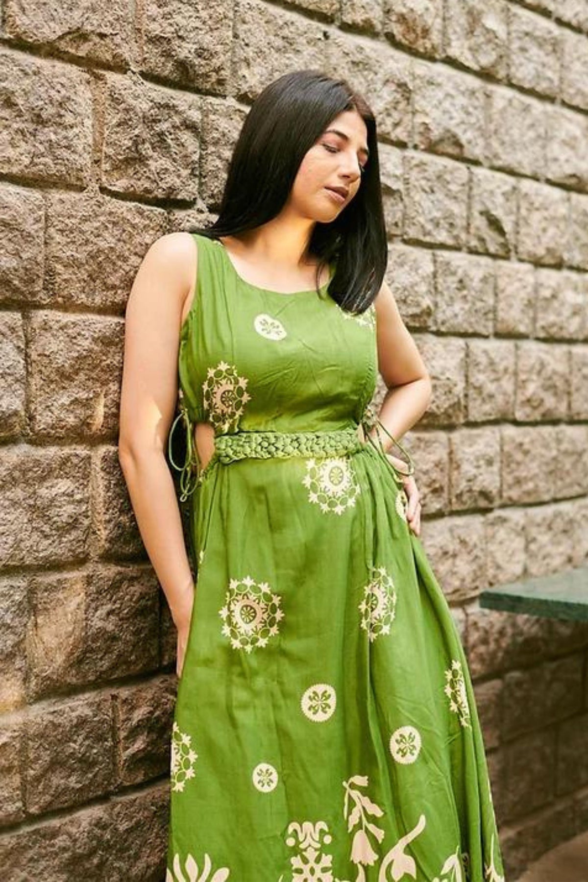 Green Vacay Dress