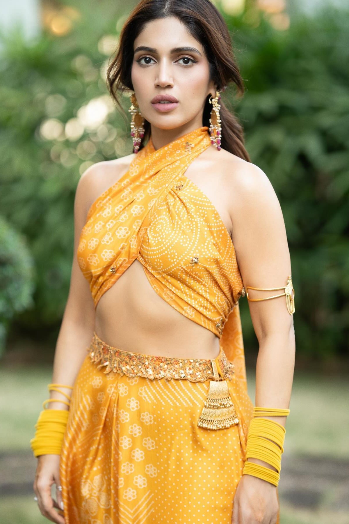 Bhumi Pednekar in Punit Balana