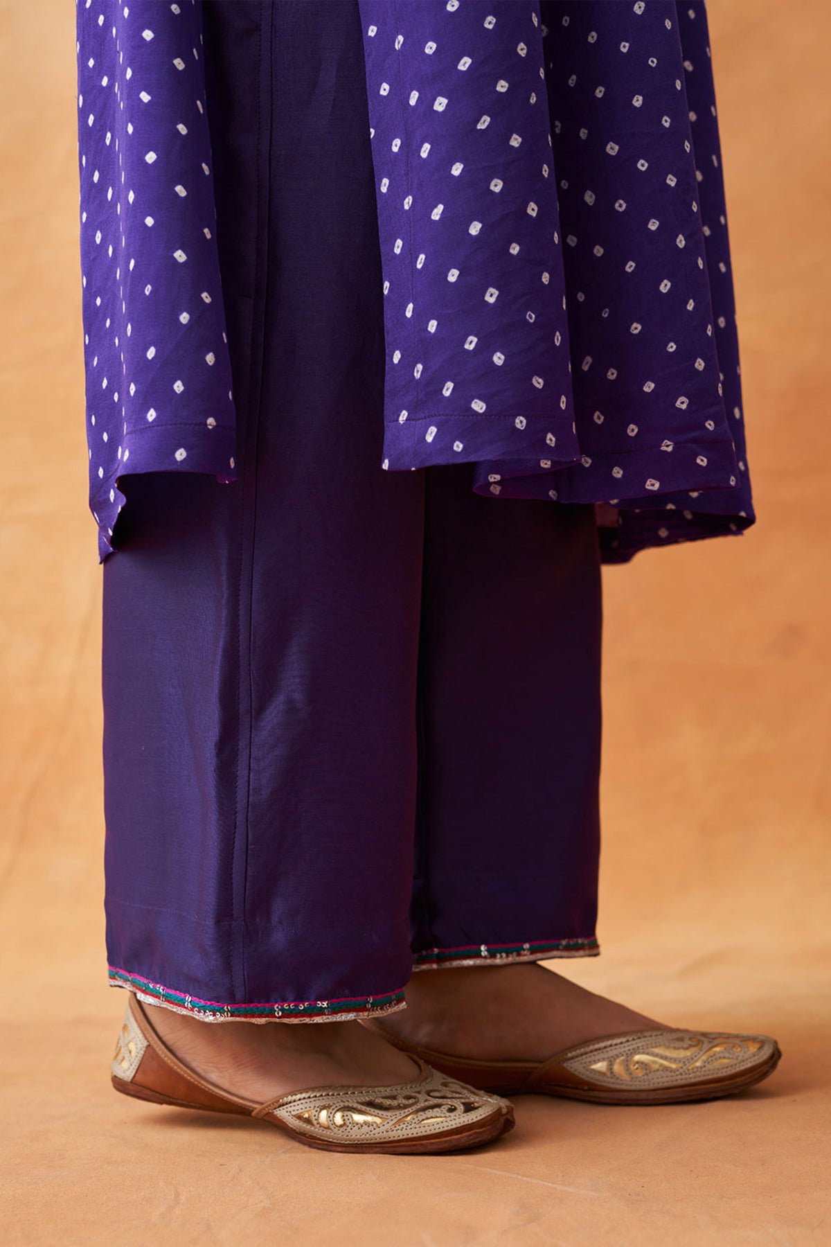 Purple Kurta Set