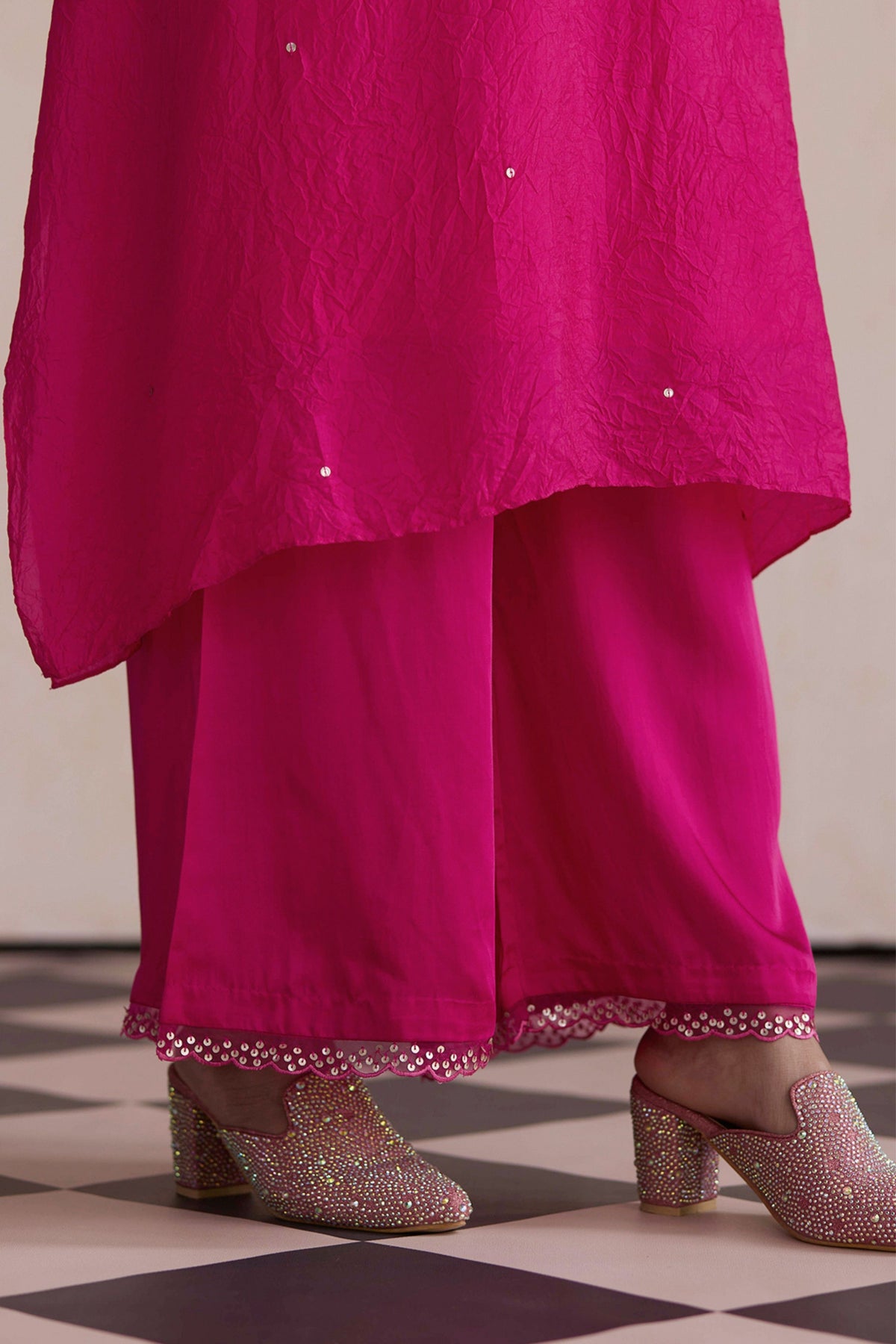 Hot Pink Tunic Set