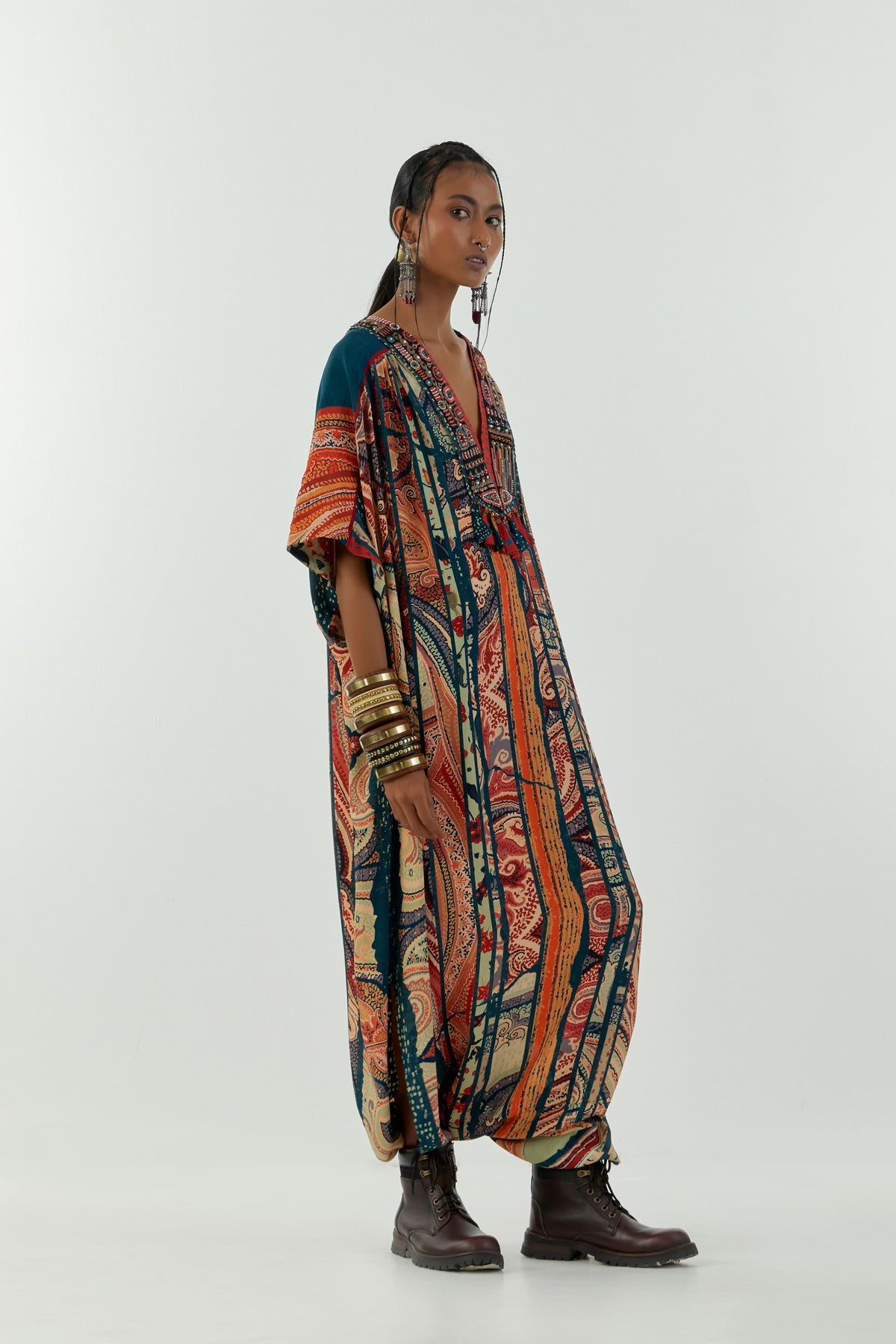 Crepe Vayu Kaftan