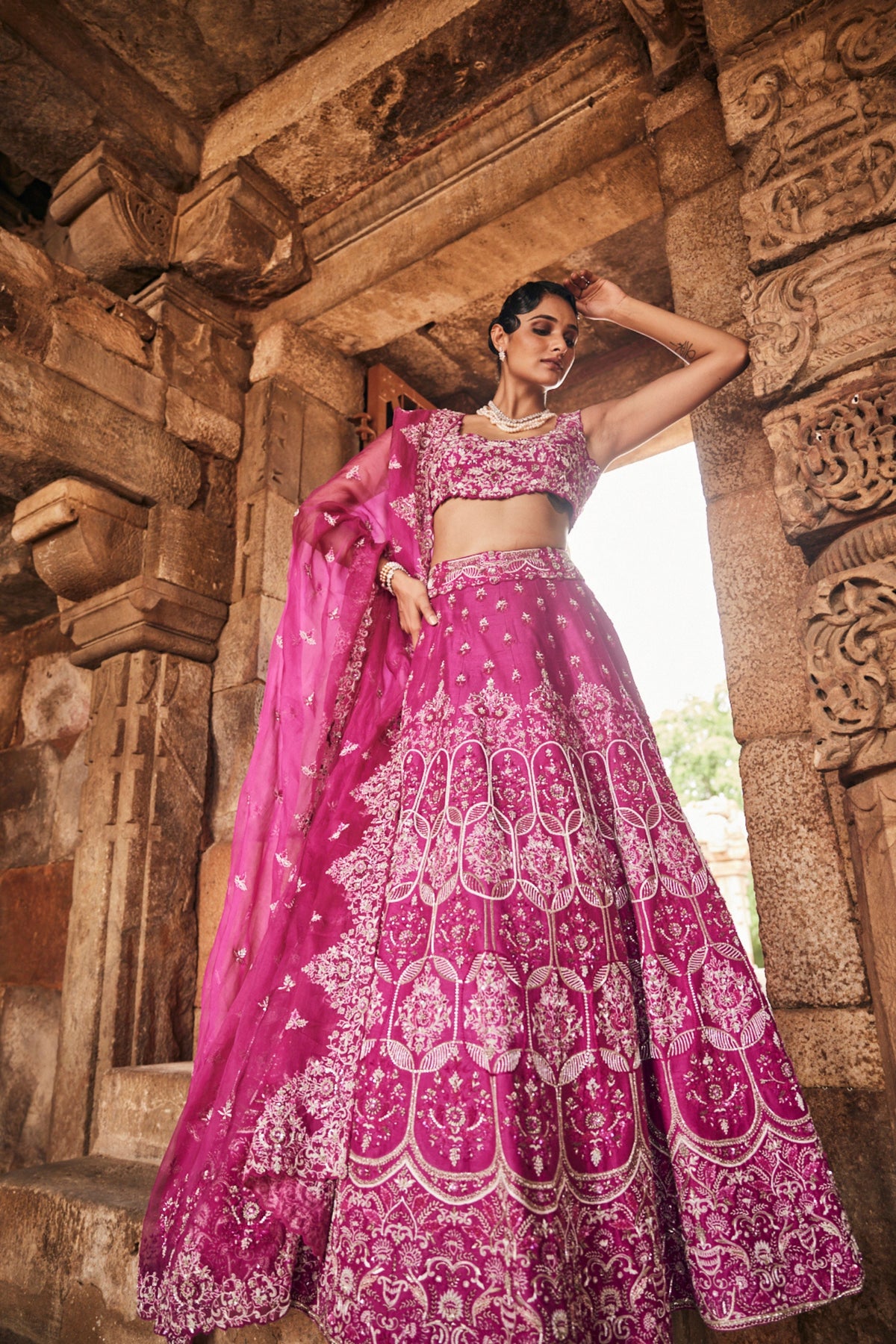 sanguine Bridal Lehenga Set