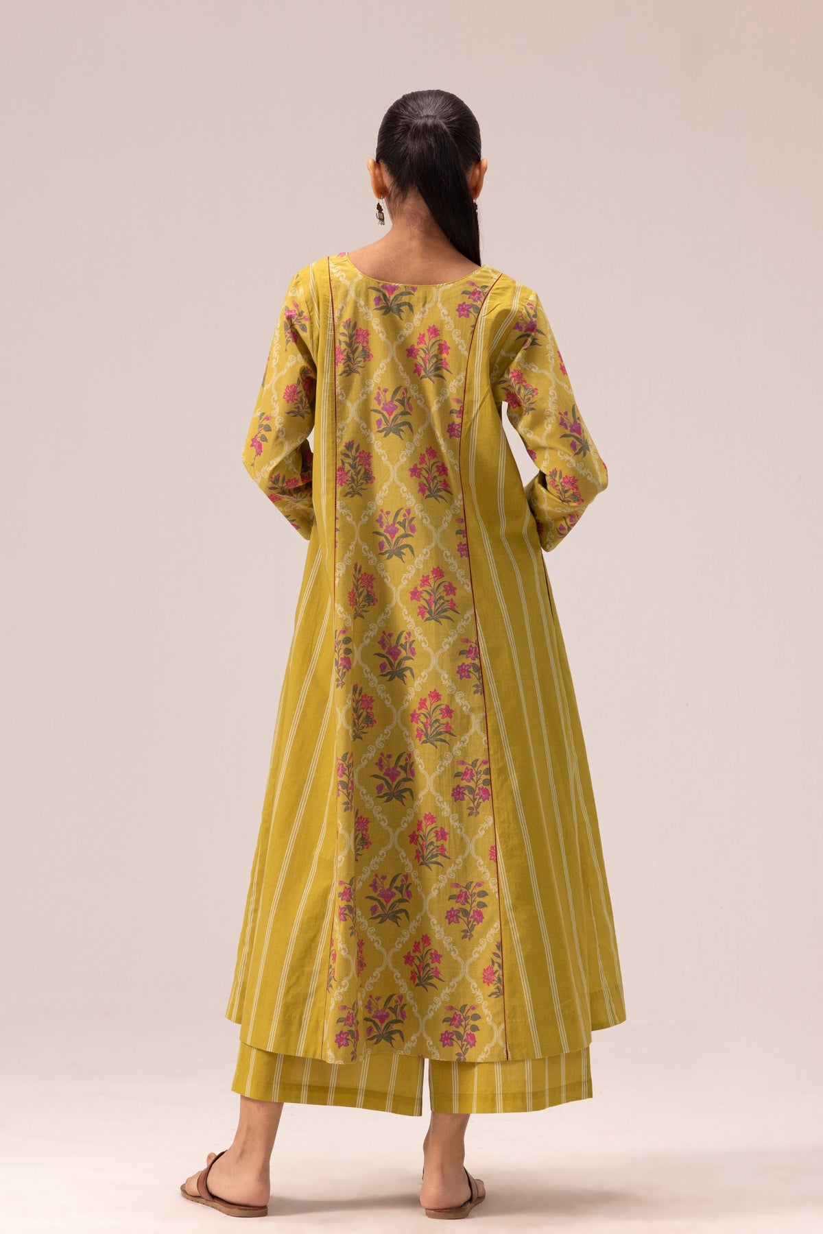 Sana Yellow Kurta Set