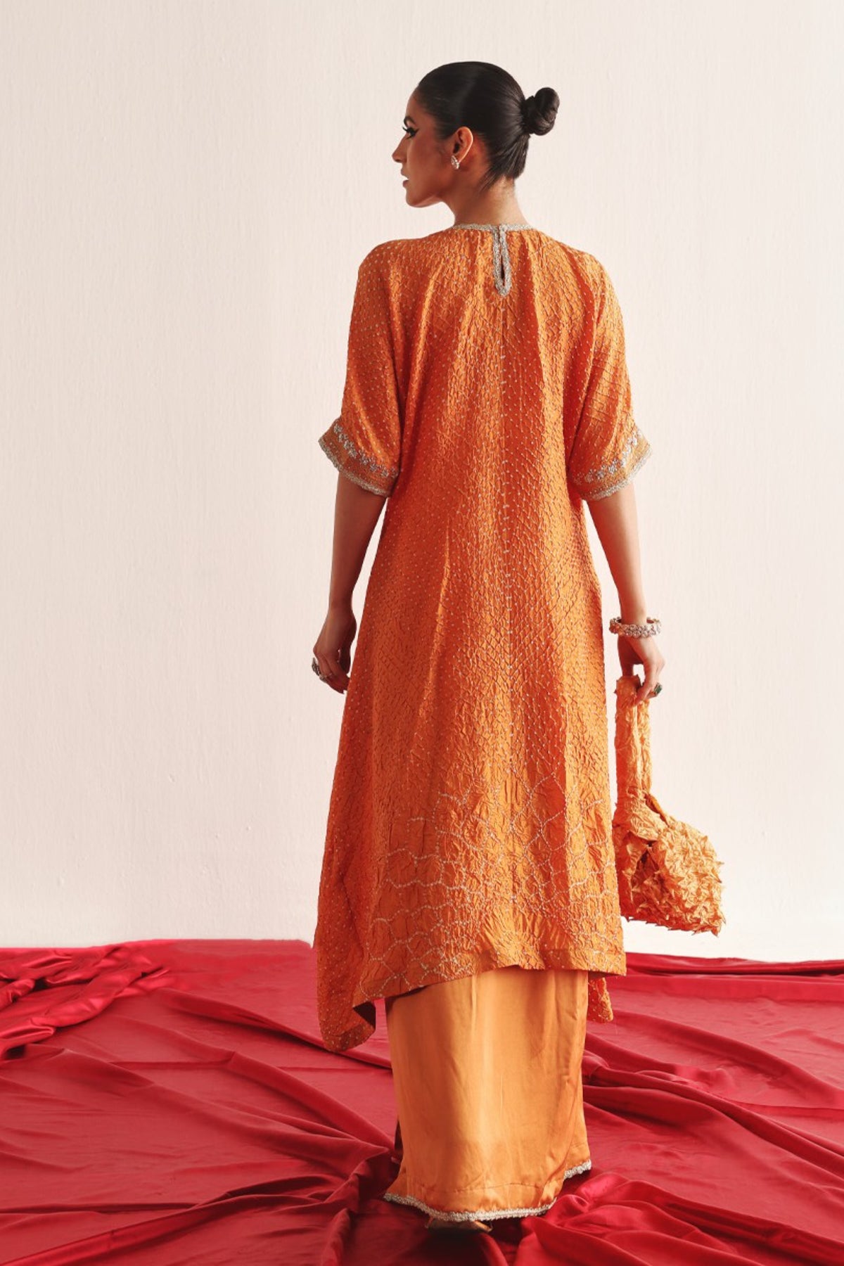 Mandarin Long Kaftan Kurta