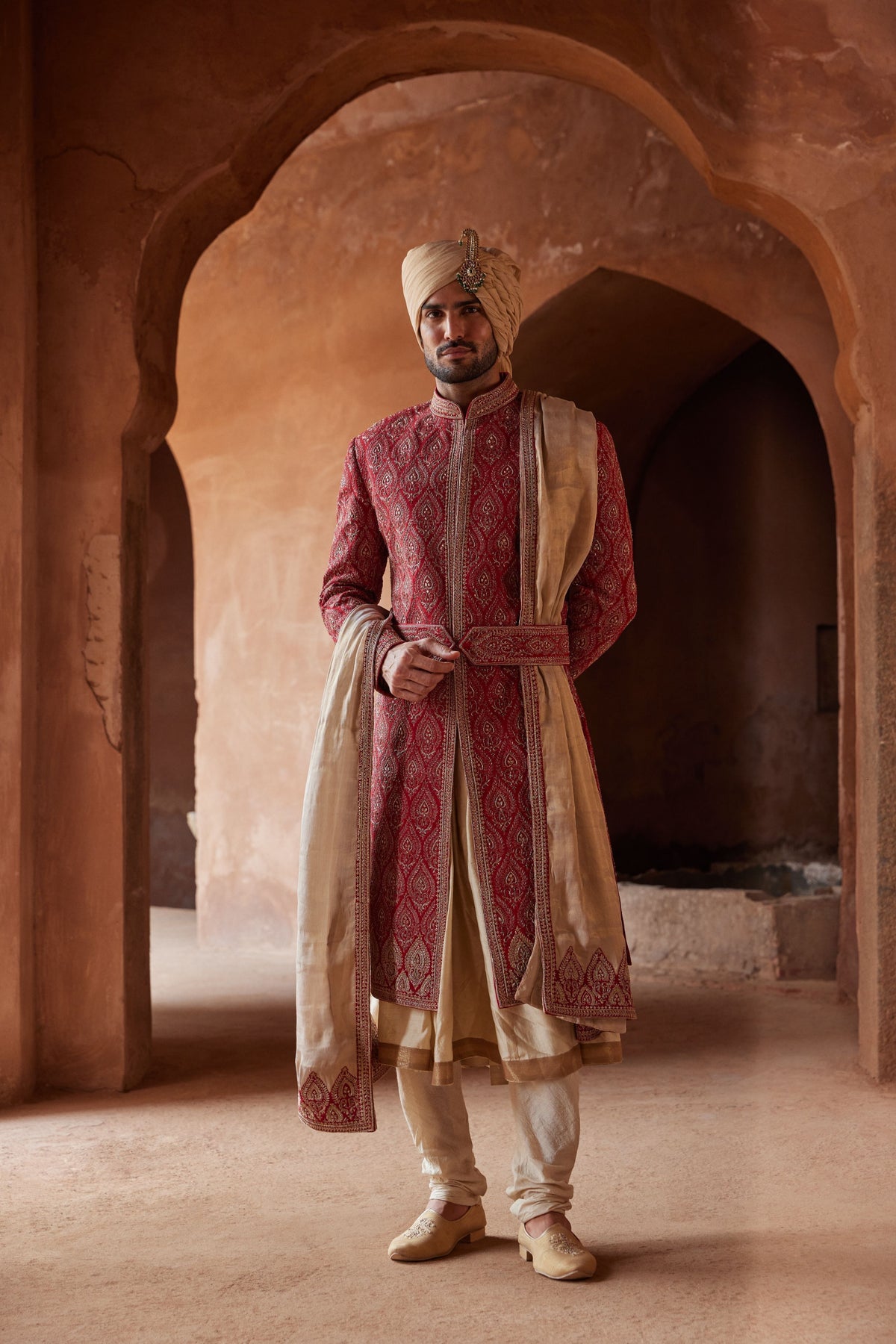 Sherwani Kurta Churidar Set