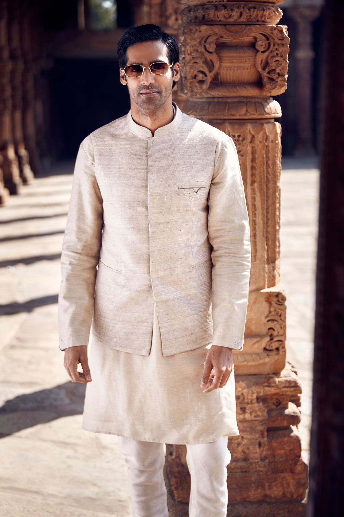 The Handloom Iconic Jacket Set