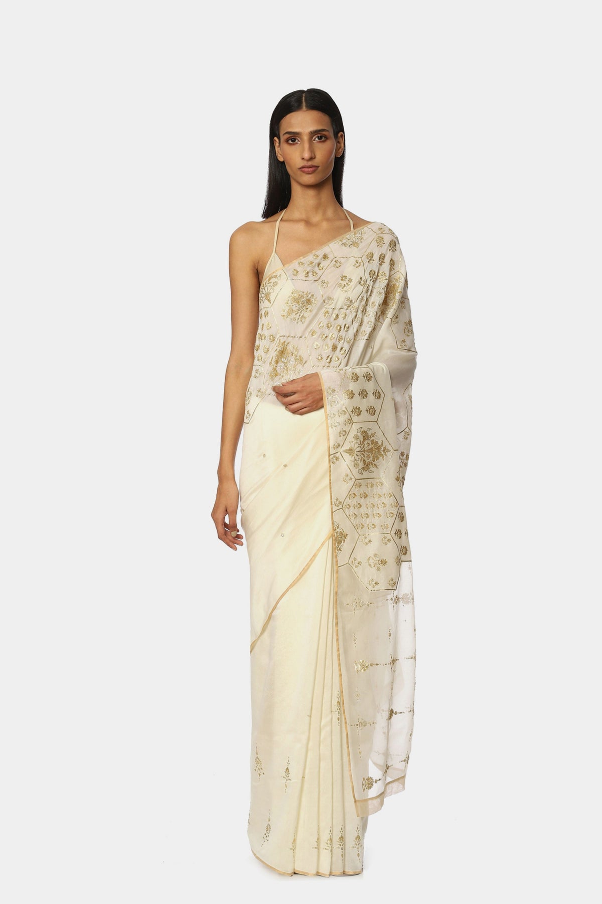 The Embroidered Anniversary Saree