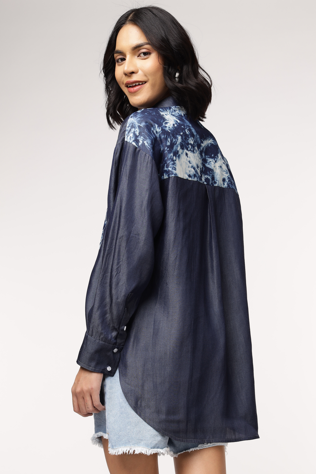 Floral Patch Pocket Shirt