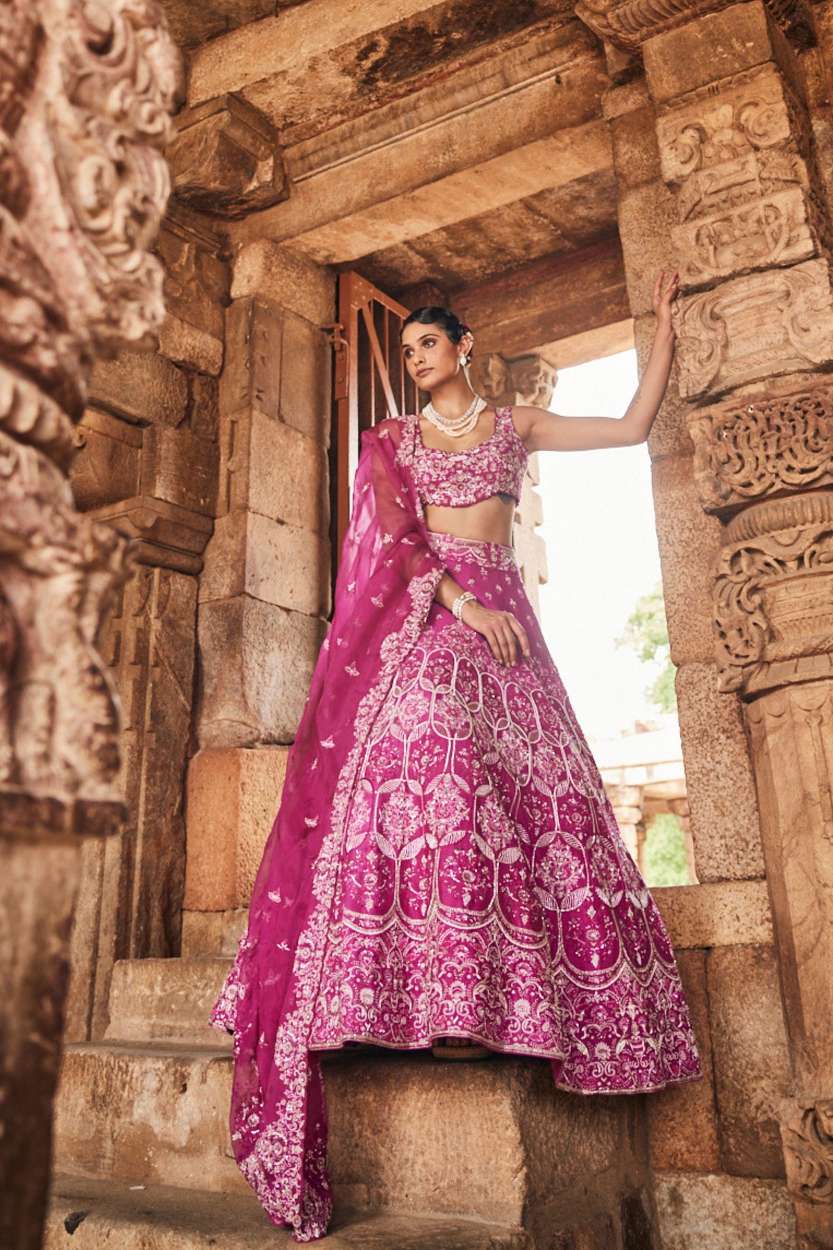 sanguine Bridal Lehenga Set