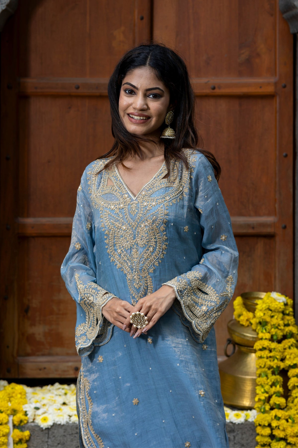 Kurta Set in Blue