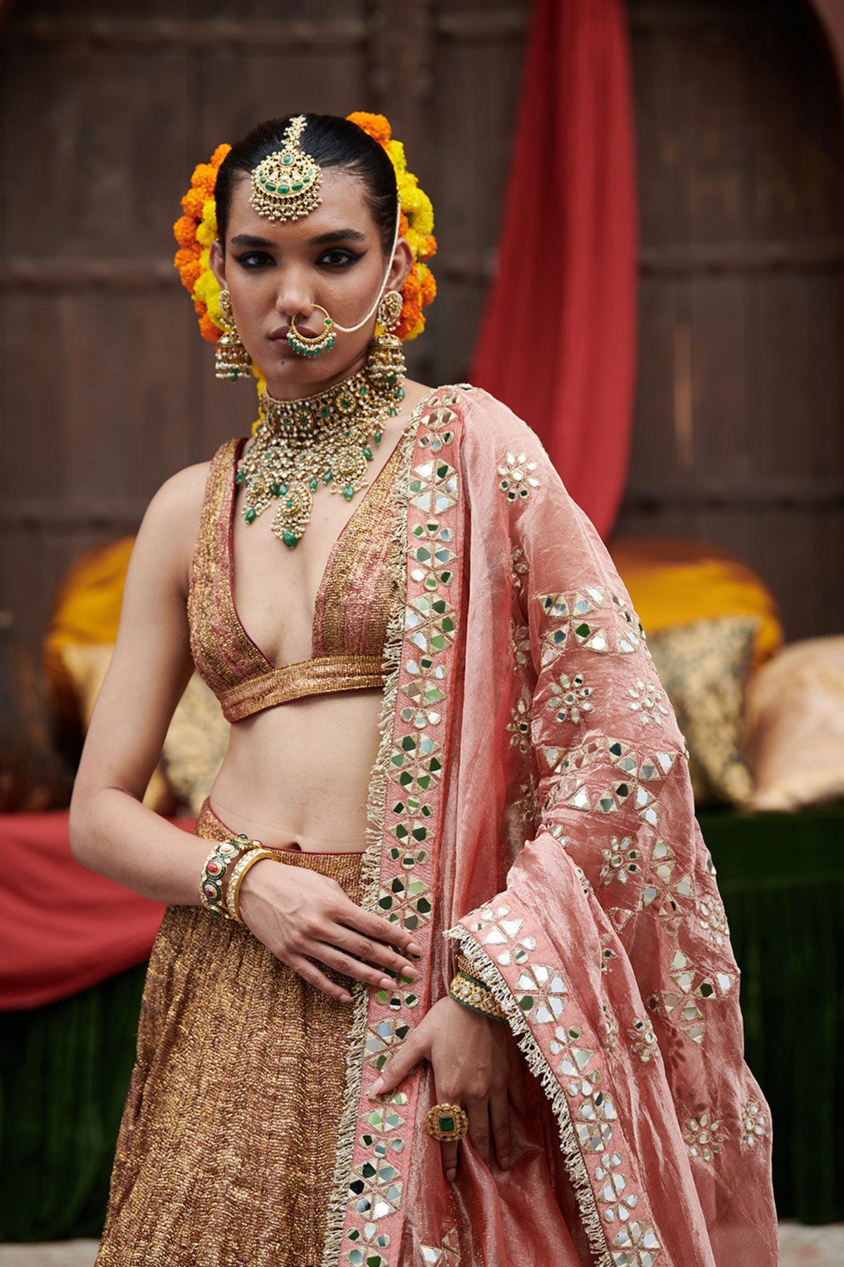 Rakhta Lehenga Set