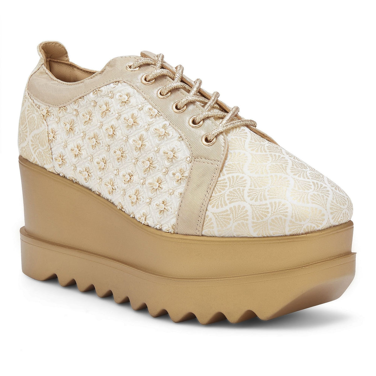 Rumi Wedding Wedge Sneakers