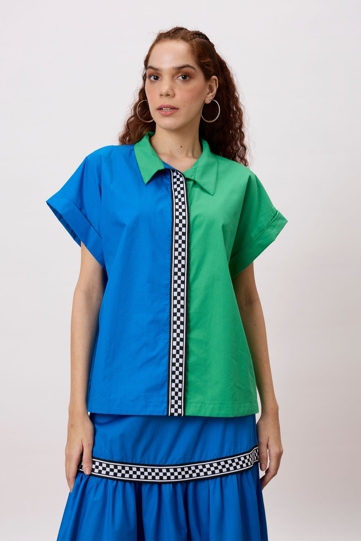 Luca Aster Blue Shirt