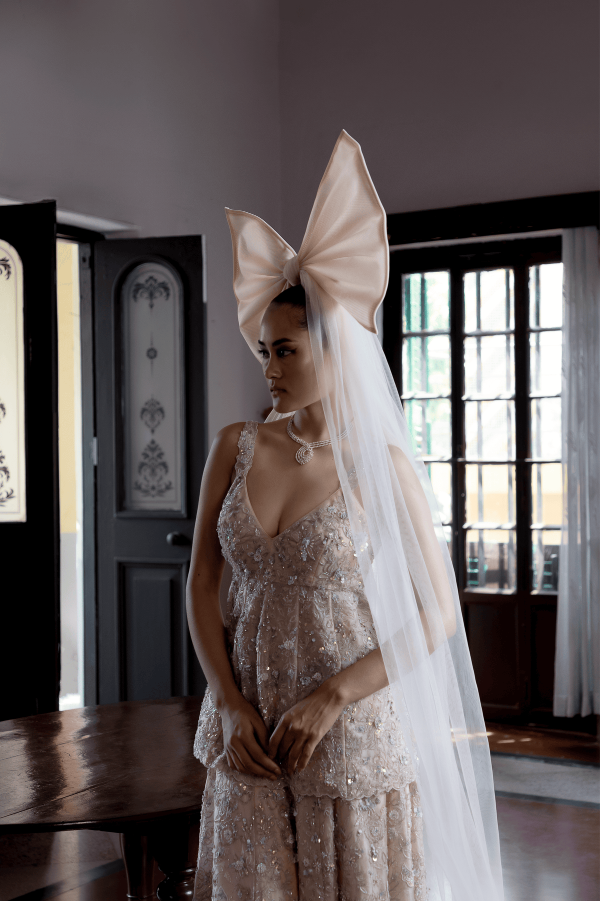 Luminous Bloom Bridal Sharara