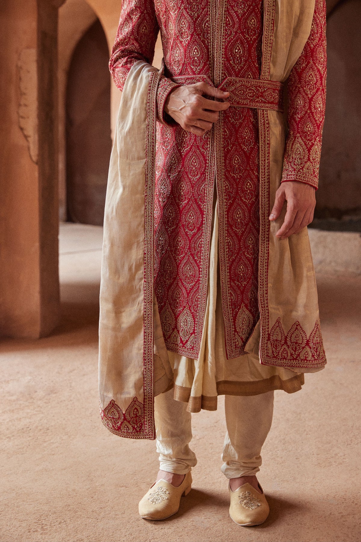 Sherwani Kurta Churidar Set