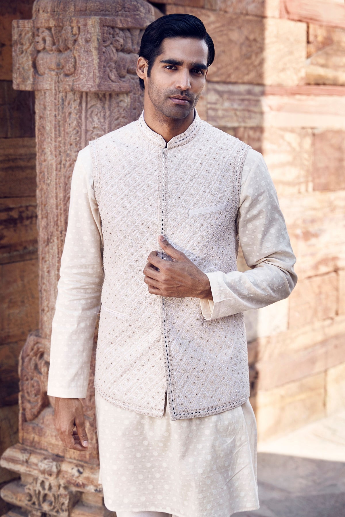 The Nayab Dandy Jacket Set