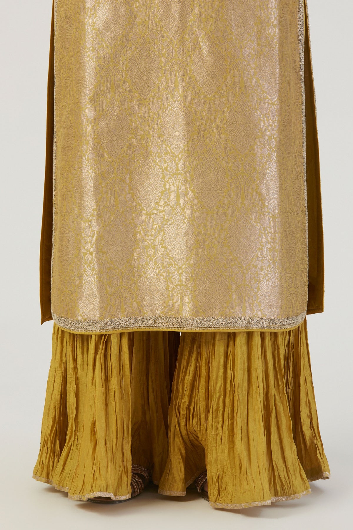 Spriha Silk Kurta and Sharara