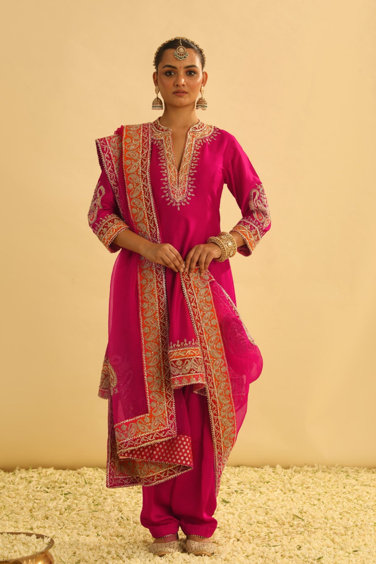 Rayana Pink Kurta Set