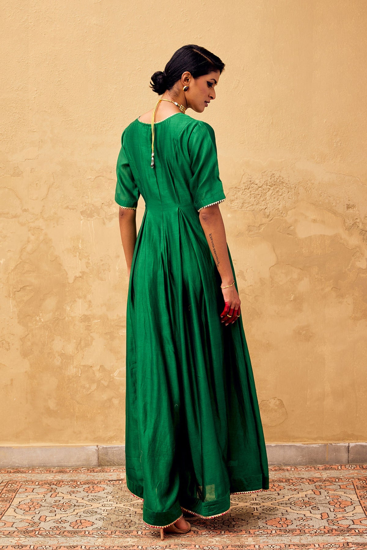 Gulzar Jumpsuit in Green