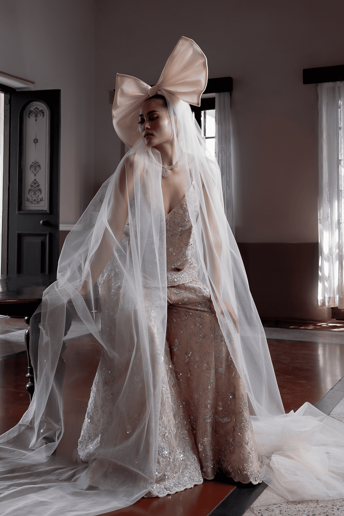 Luminous Bloom Bridal Sharara