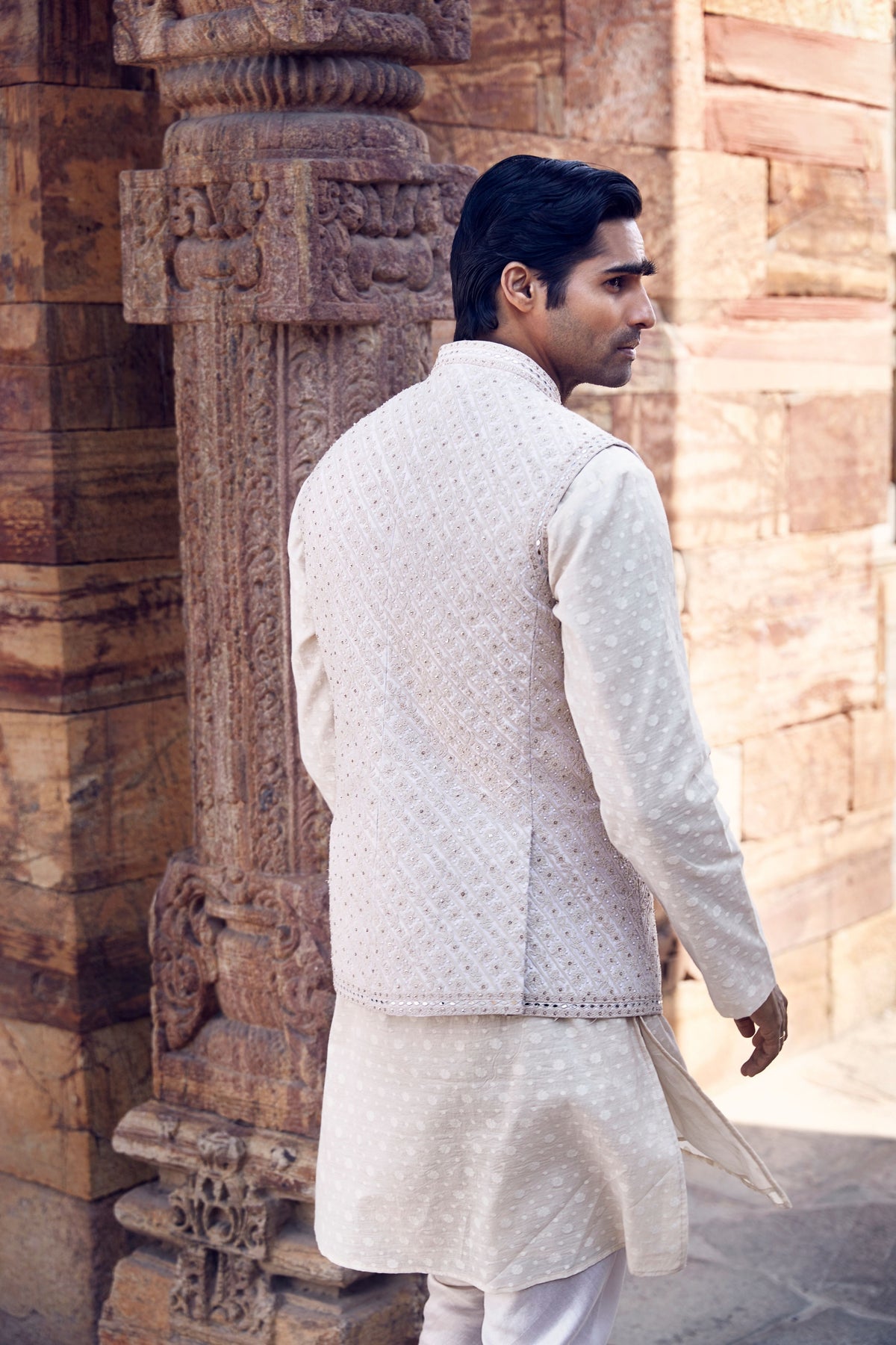 The Nayab Dandy Jacket Set