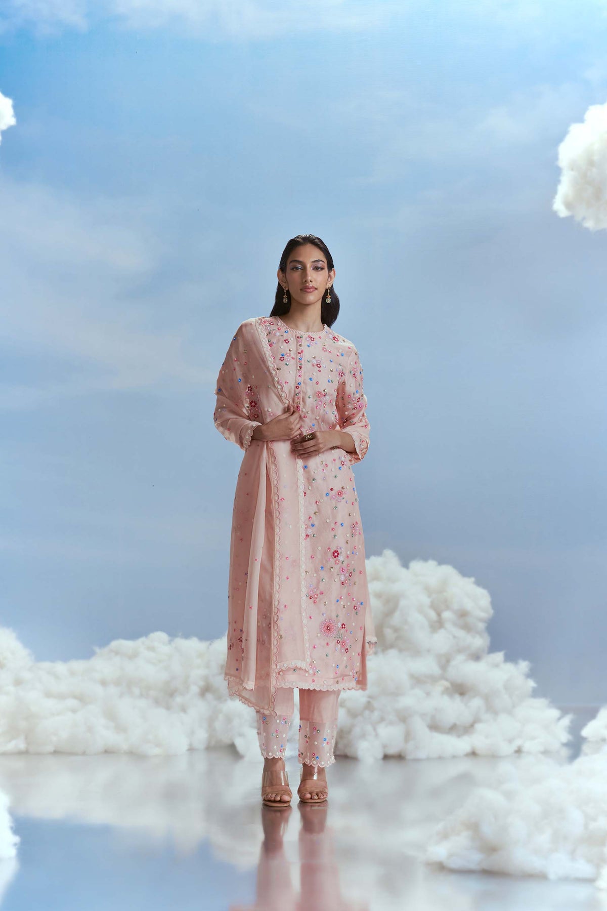 Blush Izmir Straight Cut Kurta Set