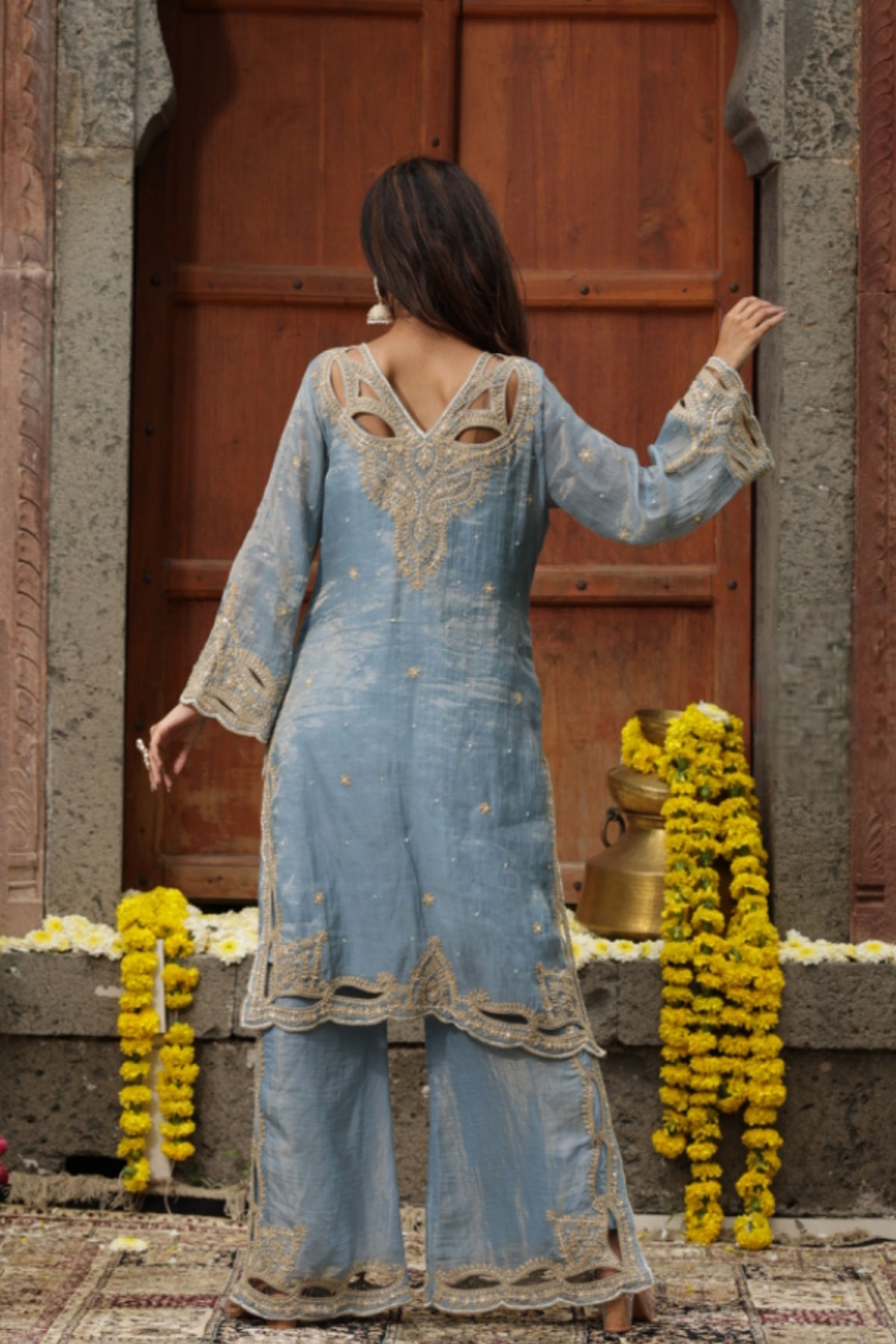 Kurta Set in Blue